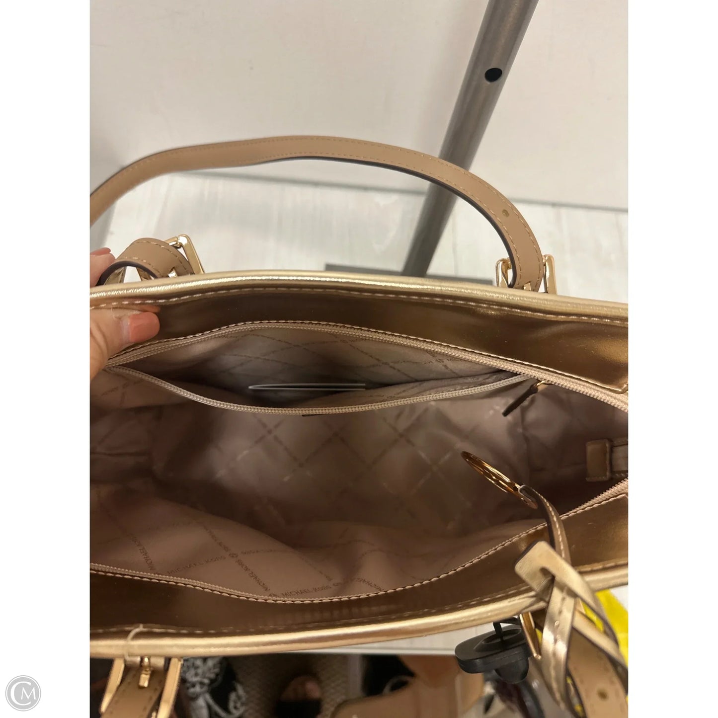 Handbag Designer By Michael Kors, Size: Large