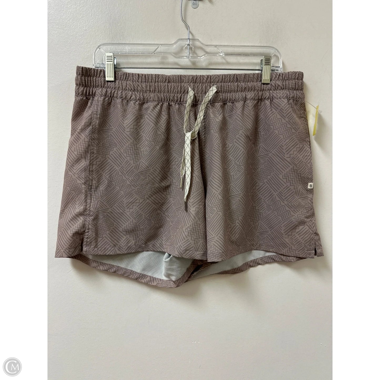 Athletic Shorts By Marika In Tan, Size: M
