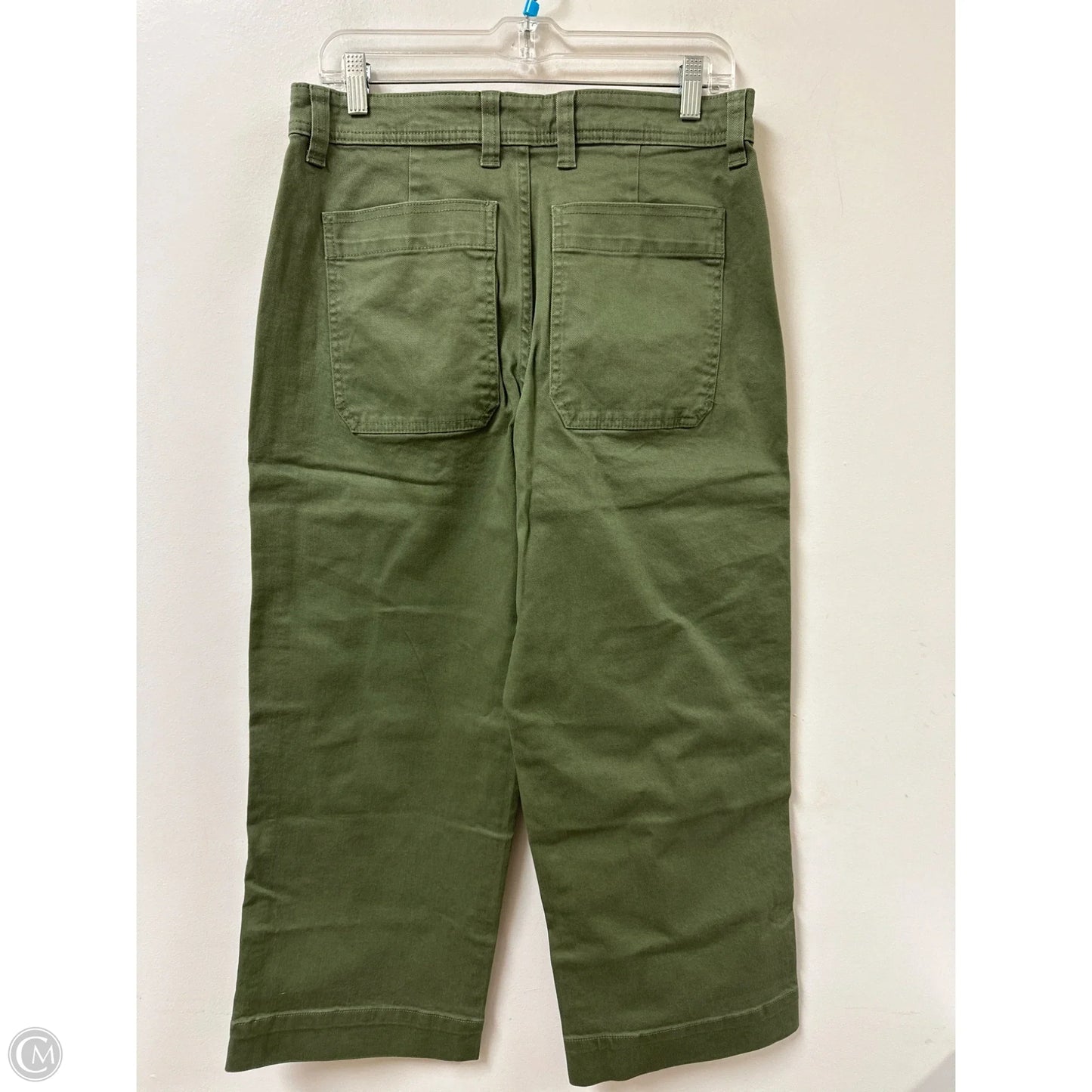 Pants Wide Leg By Free Assembly In Green, Size: 10