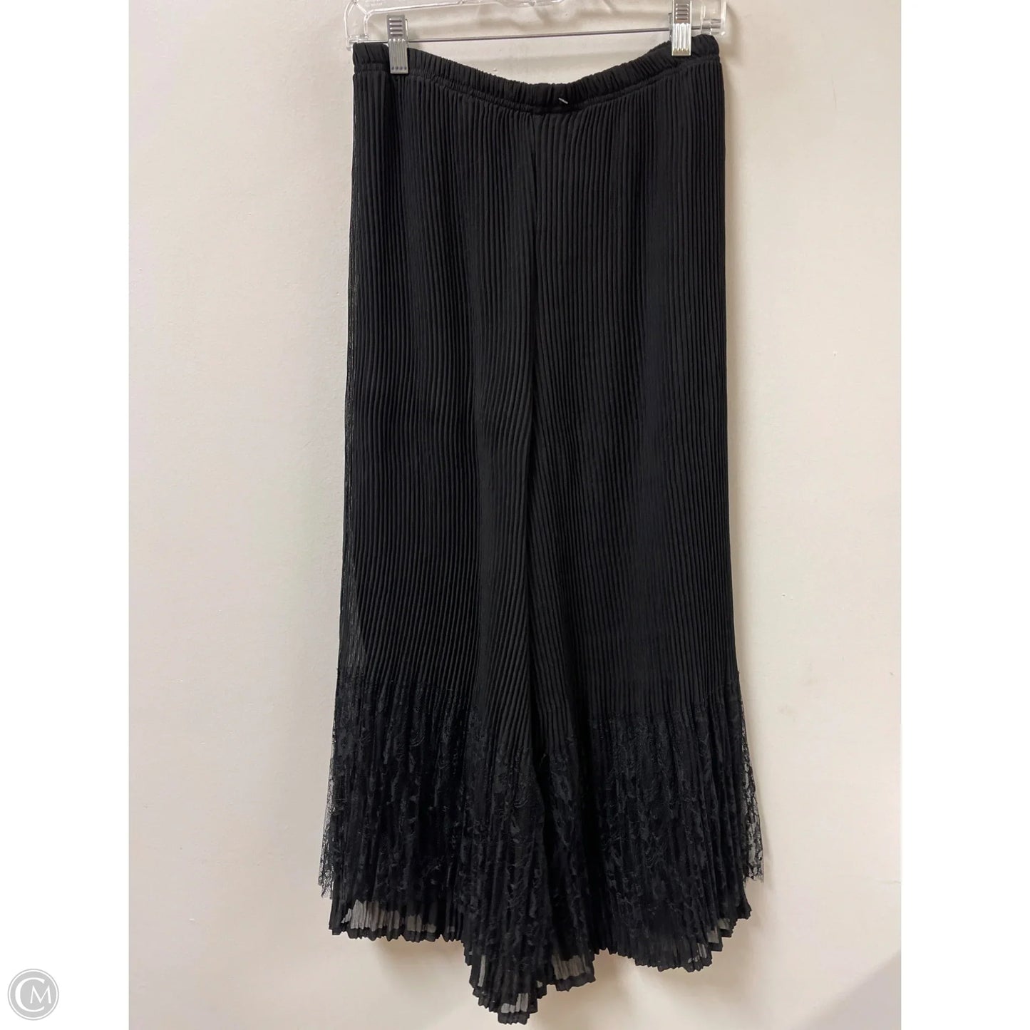 Pants Wide Leg By Clothes Mentor In Black, Size: L