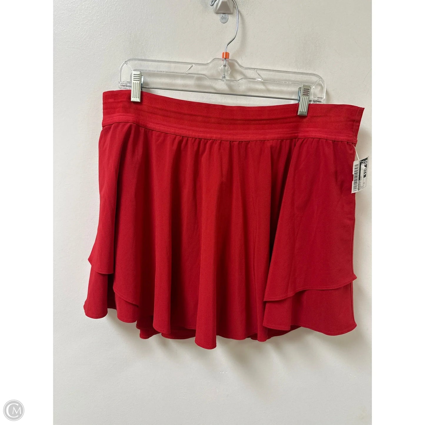 Athletic Skort By Lululemon In Red, Size: 16