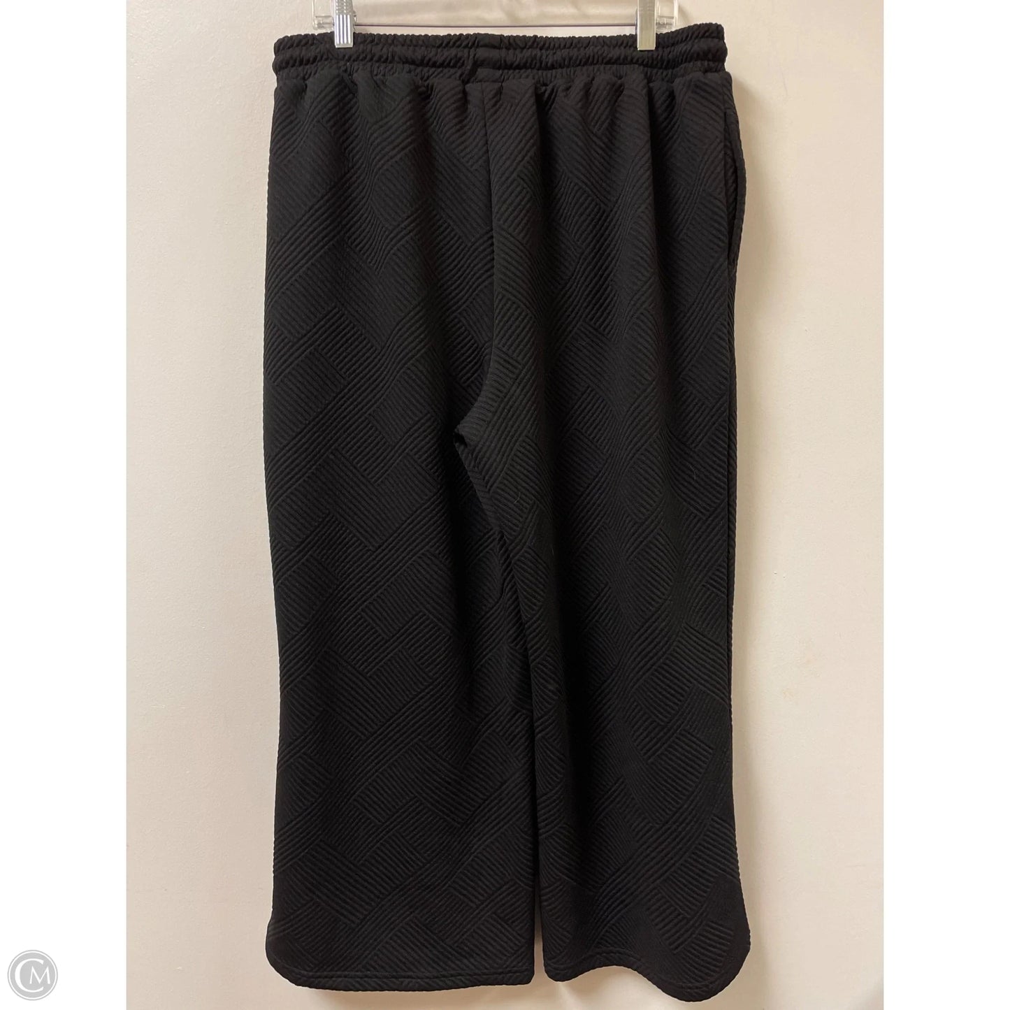 Pants Lounge By Clothes Mentor In Black, Size: 2x