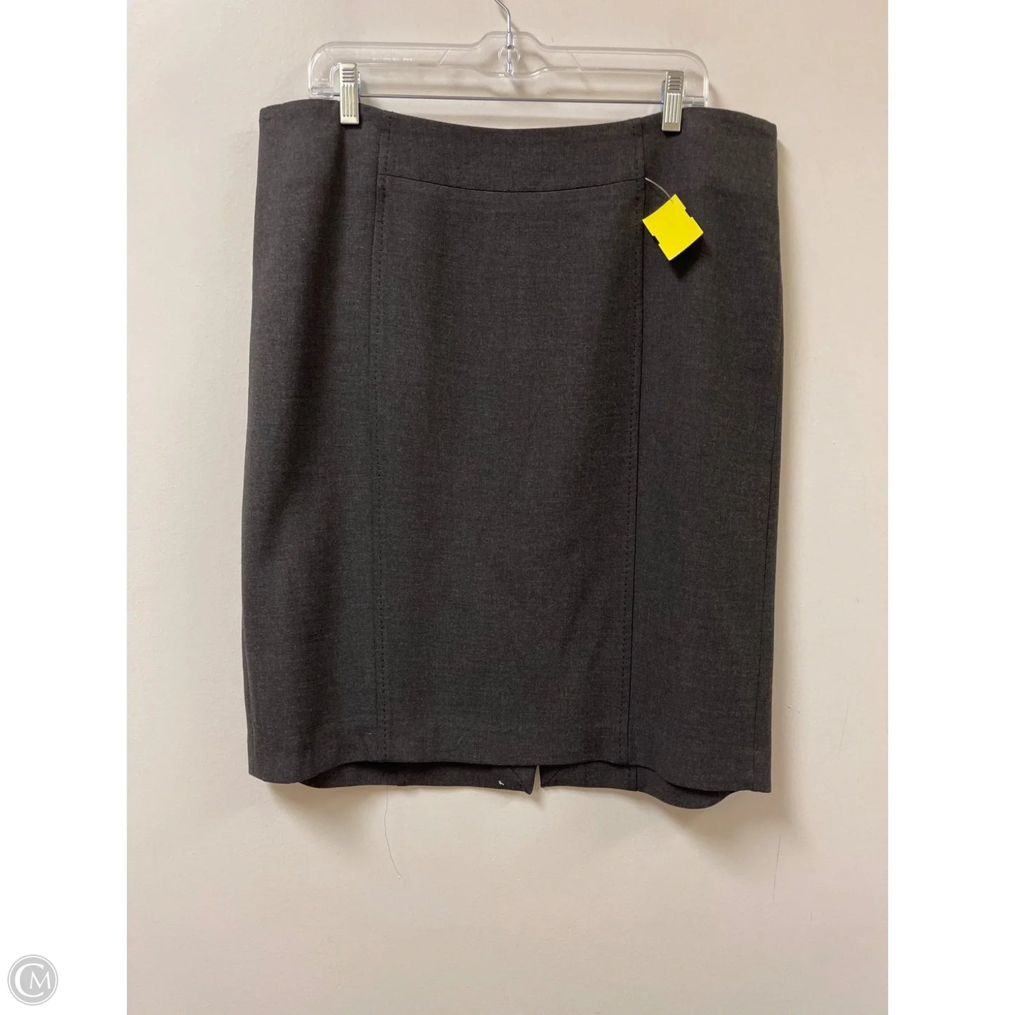 Skirt Midi By Loft In Grey, Size: 14