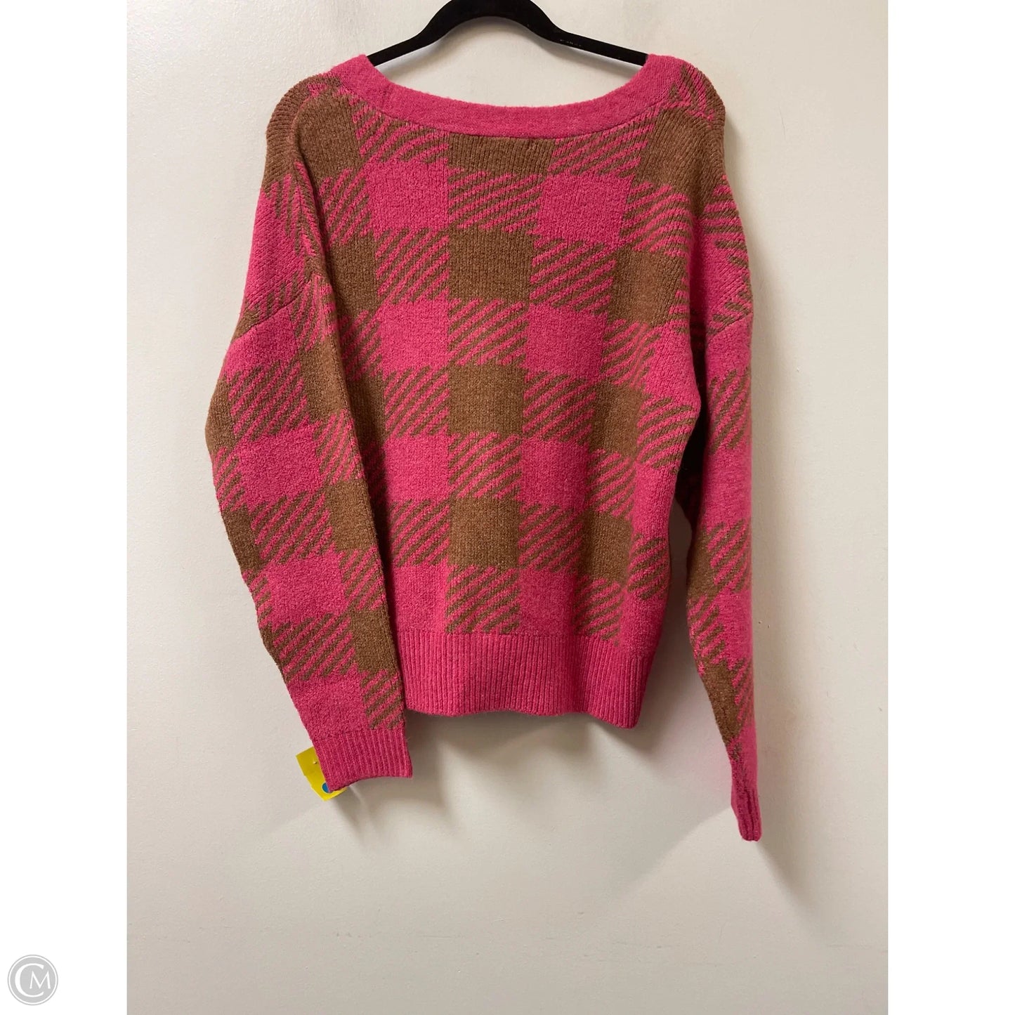 Sweater Cardigan By Maurices In Pink, Size: M