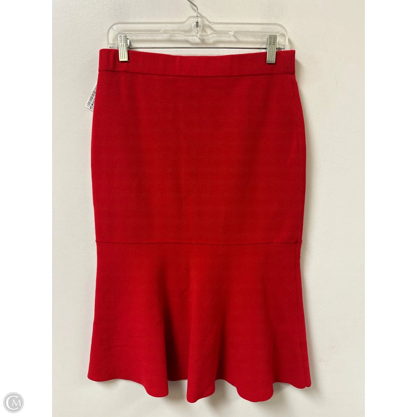Skirt Midi By Ann Taylor In Red, Size: M