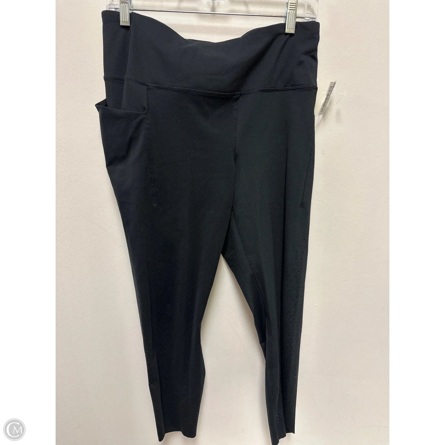 Athletic Leggings By Members Mark In Black, Size: Xl