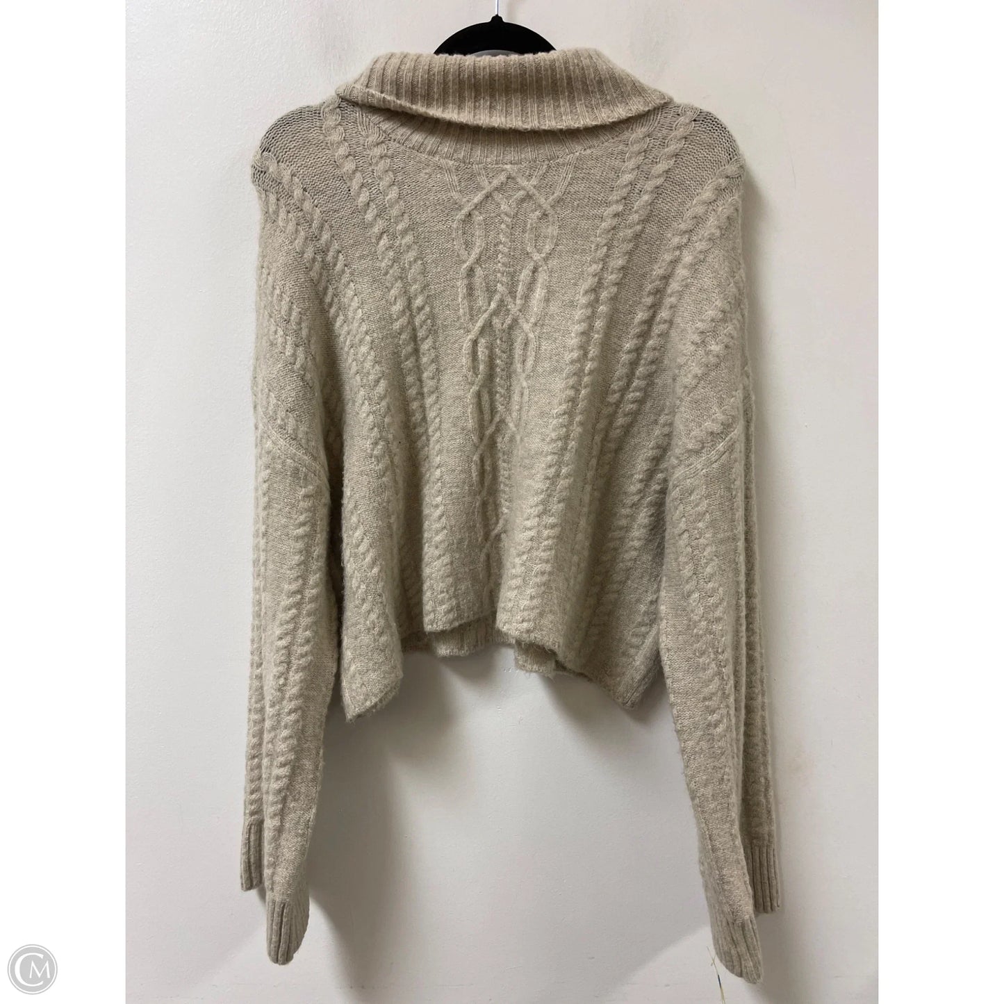 Sweater By Open Edit In Cream, Size: M