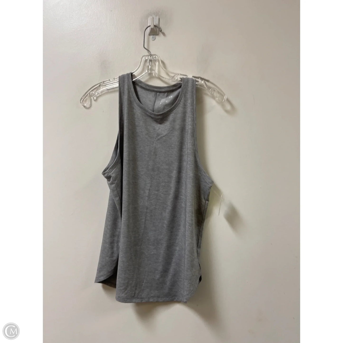Athletic Tank Top By Gap In Grey, Size: S