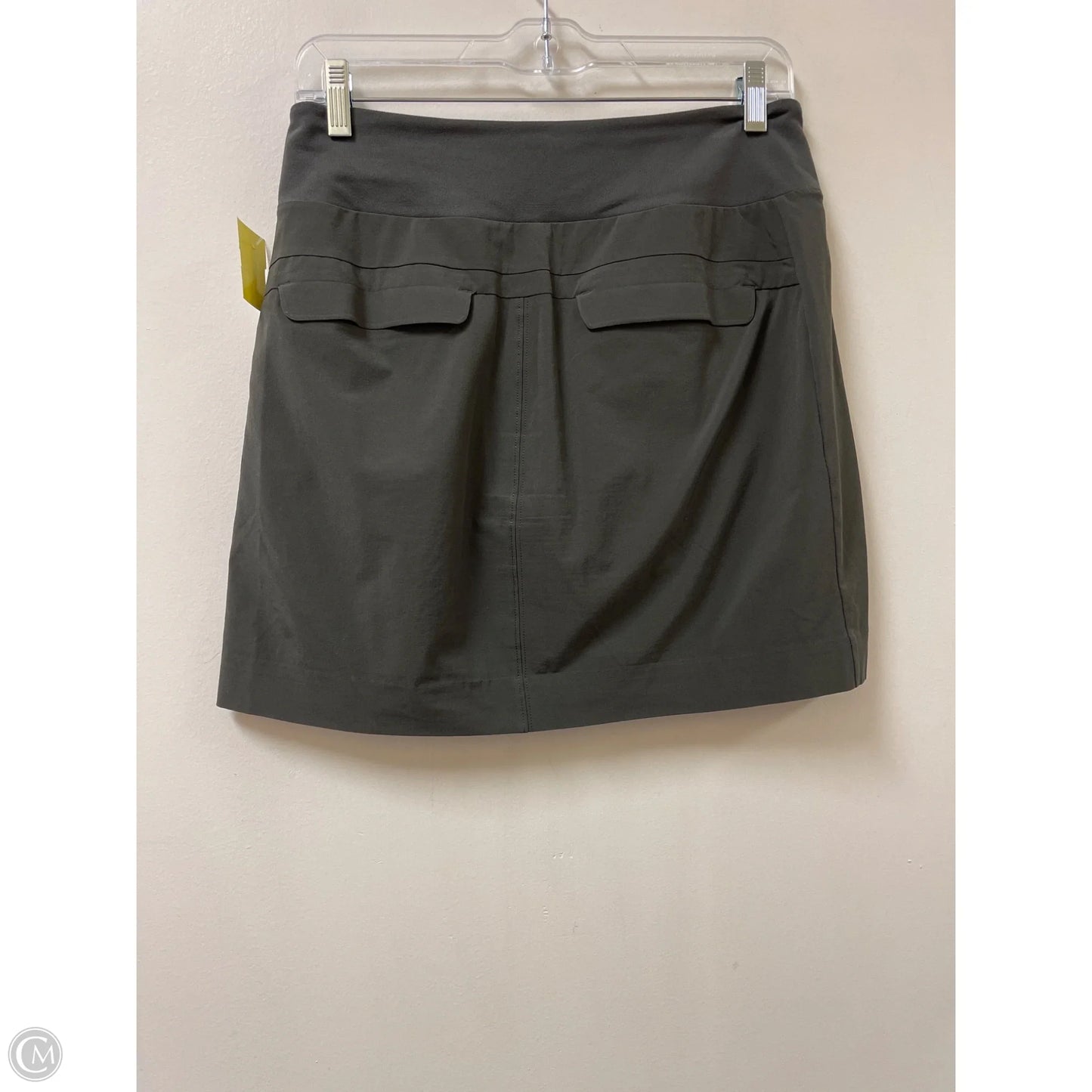 Athletic Skort By Athleta In Grey, Size: 4