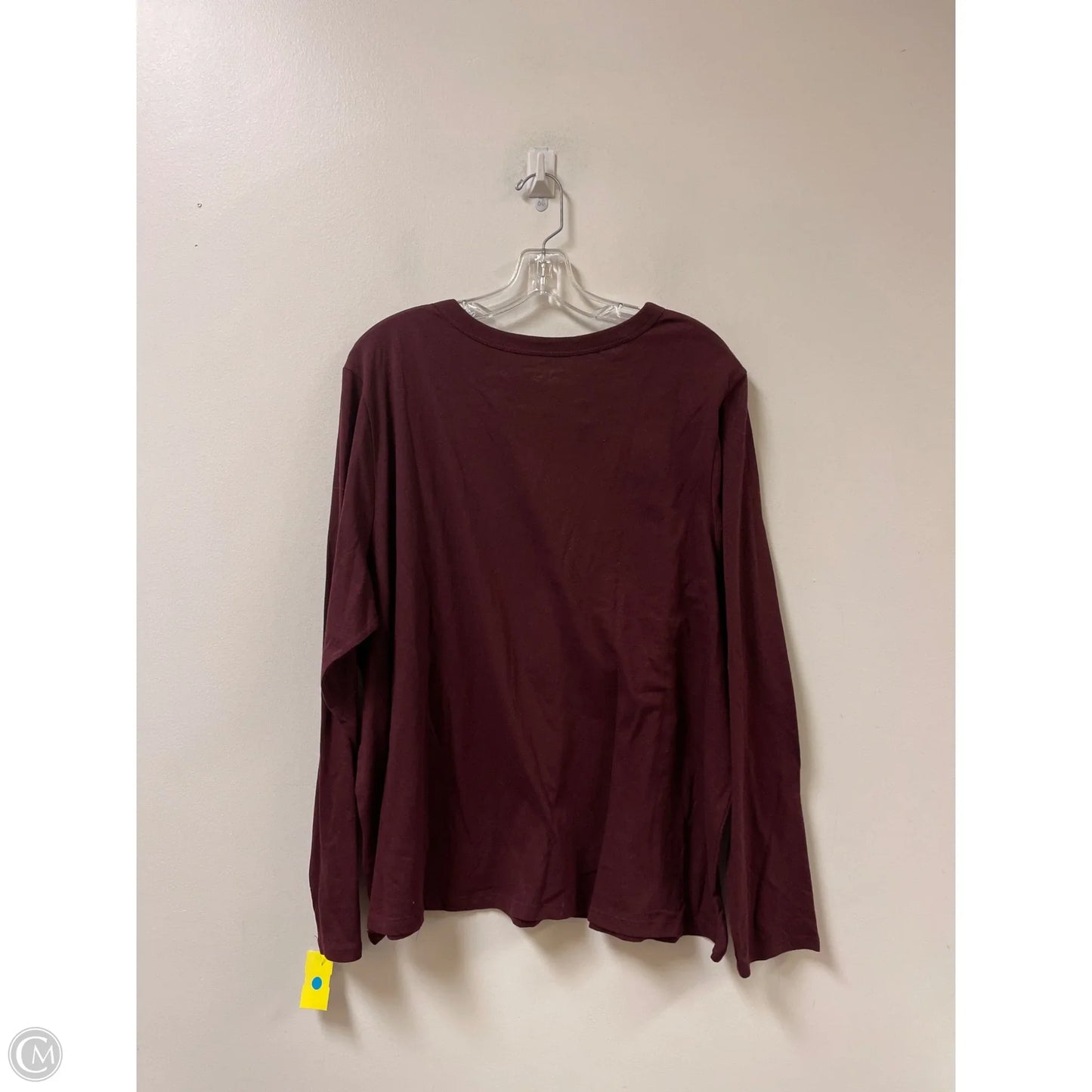 Top Long Sleeve By Old Navy In Purple, Size: 4x