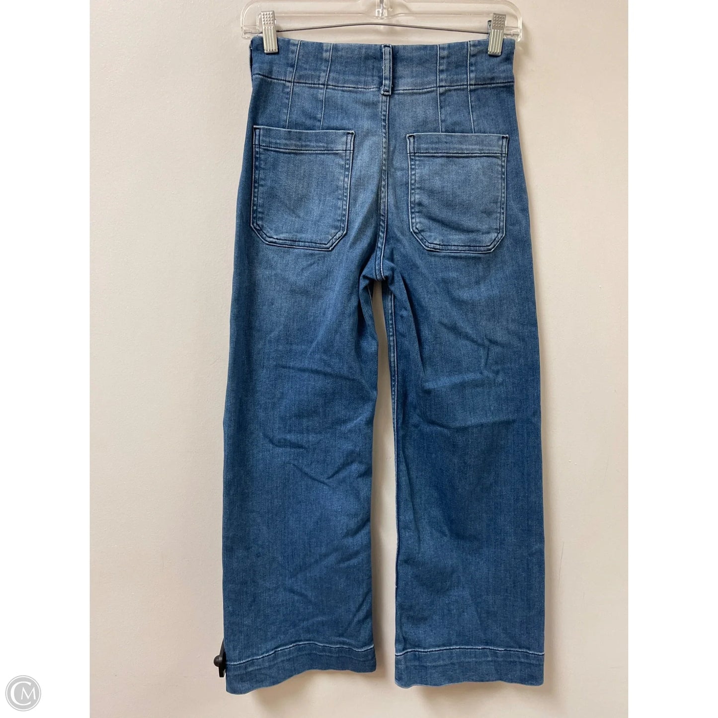 Jeans Wide Leg By Maeve In Blue Denim, Size: 2