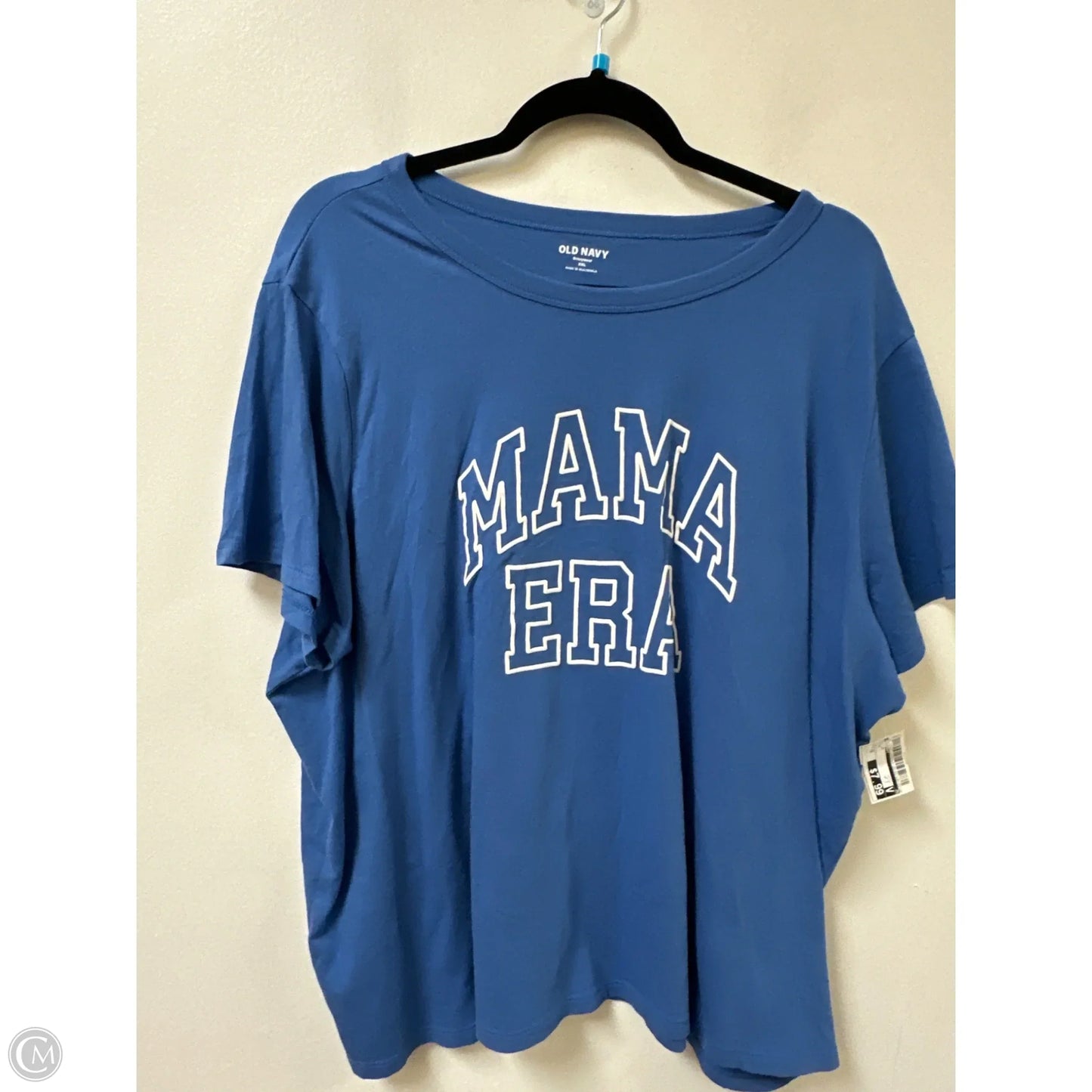 Top Short Sleeve By Old Navy In Blue, Size: 1x