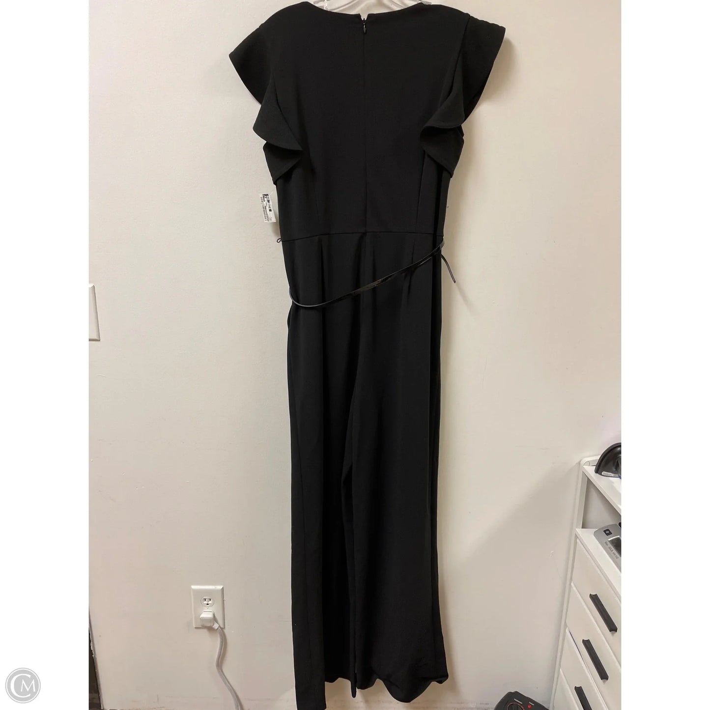 Jumpsuit By Calvin Klein In Black, Size: L