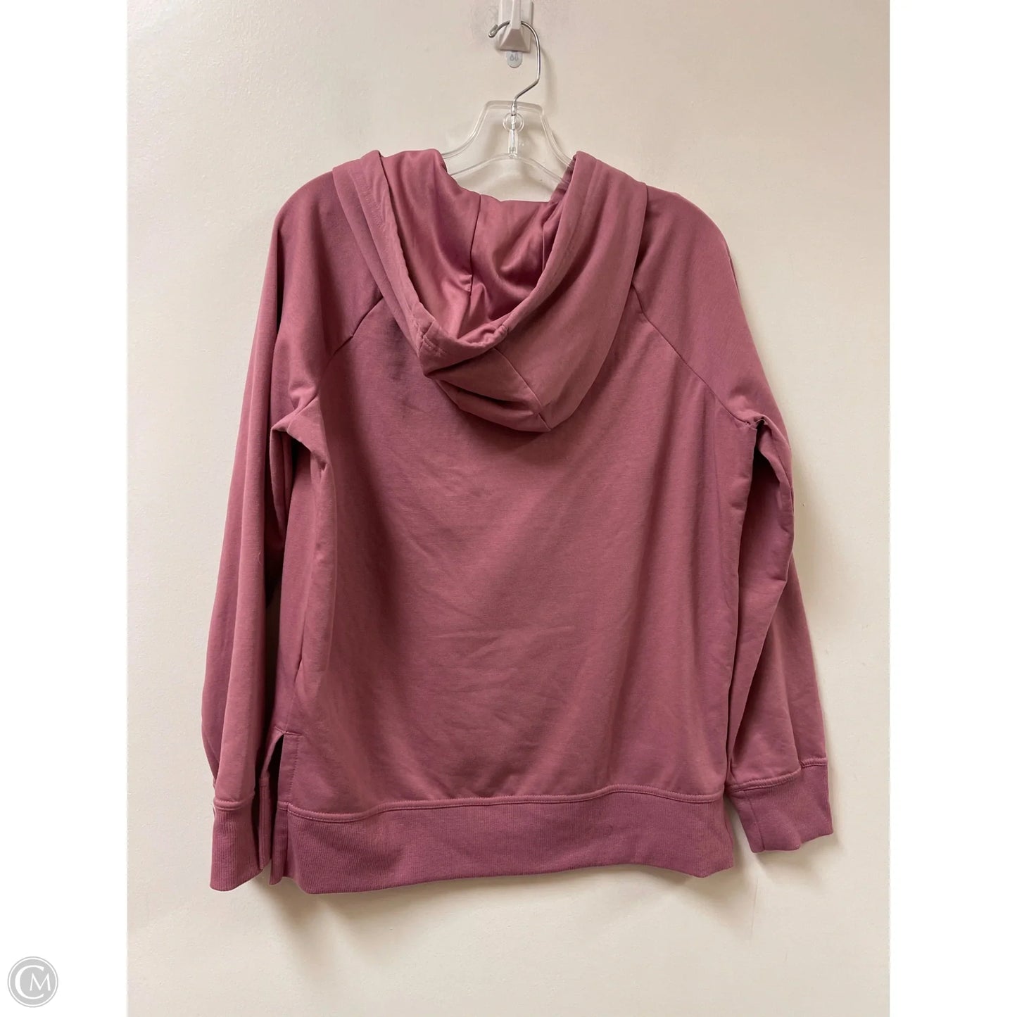 Athletic Sweatshirt Hoodie By Athletic Works In Pink, Size: M
