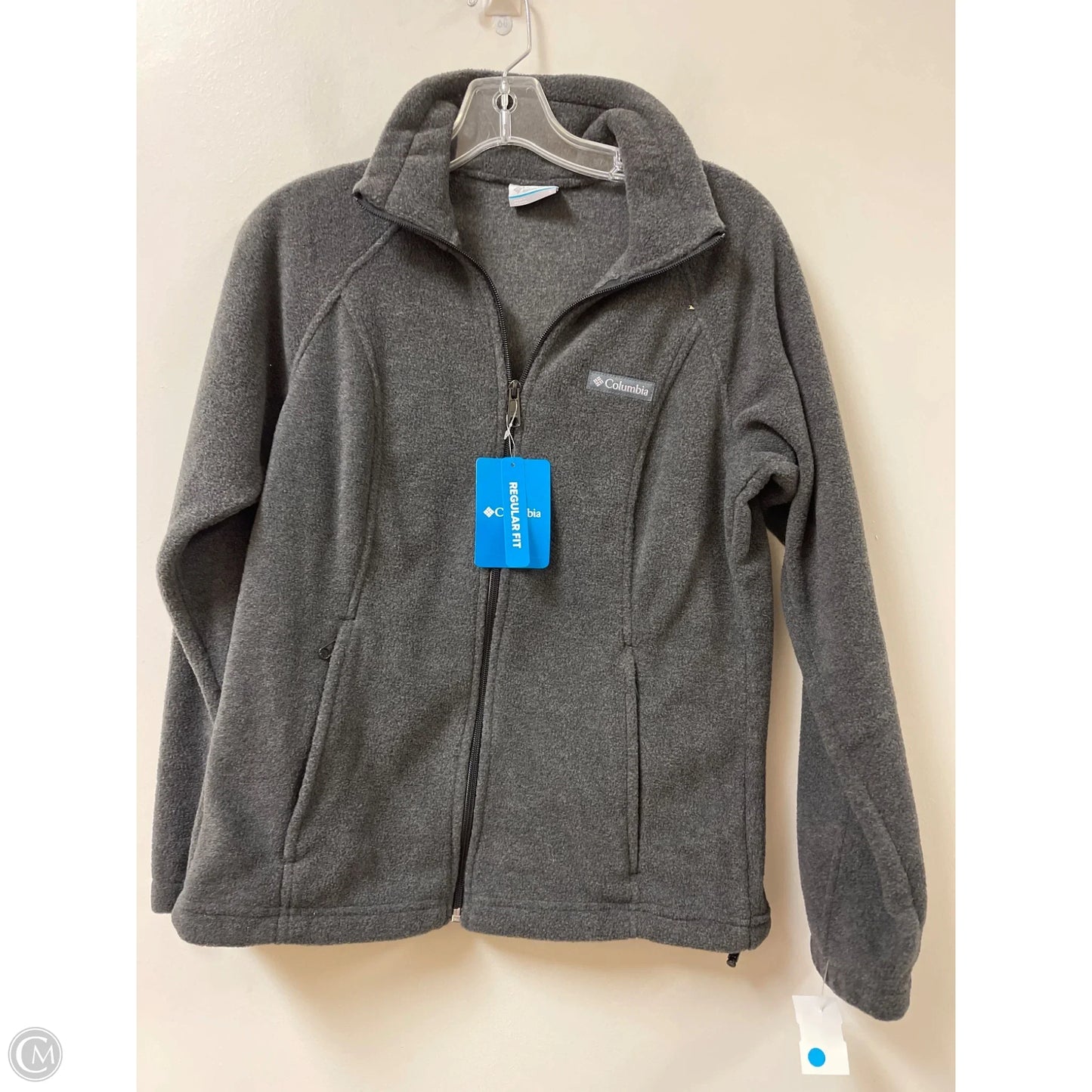 Athletic Jacket By Columbia In Grey, Size: 0