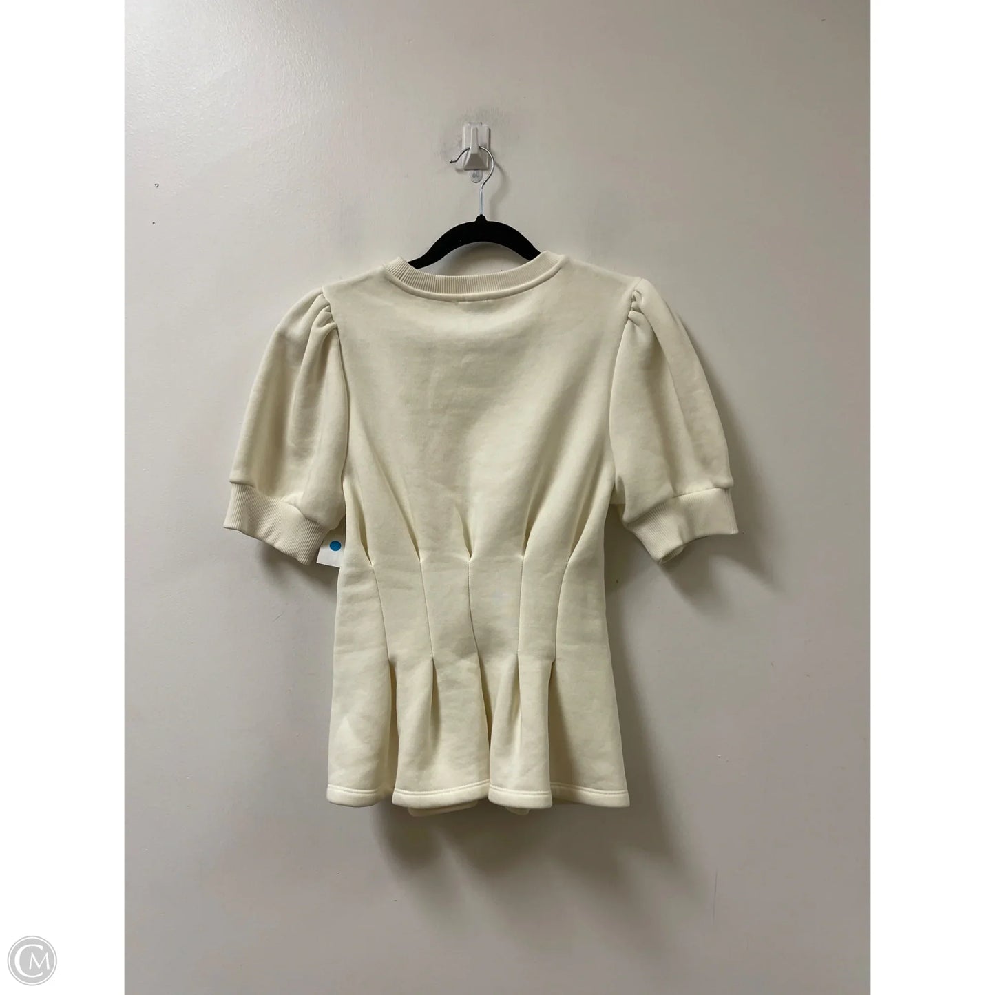 Sweater Short Sleeve By Maeve In Cream, Size: S