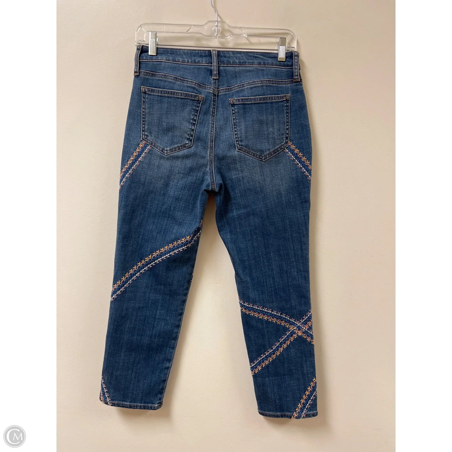 Jeans Skinny By Chicos In Blue Denim, Size: 2