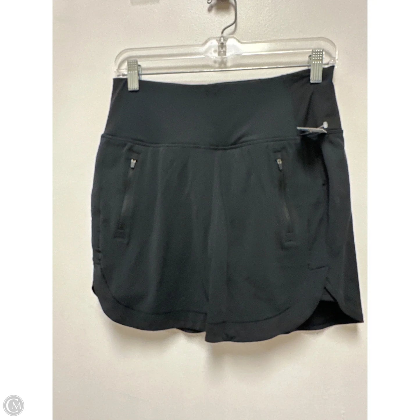Athletic Skort By Athleta In Black, Size: S