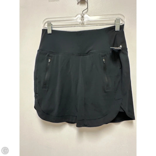 Athletic Skort By Athleta In Black, Size: S