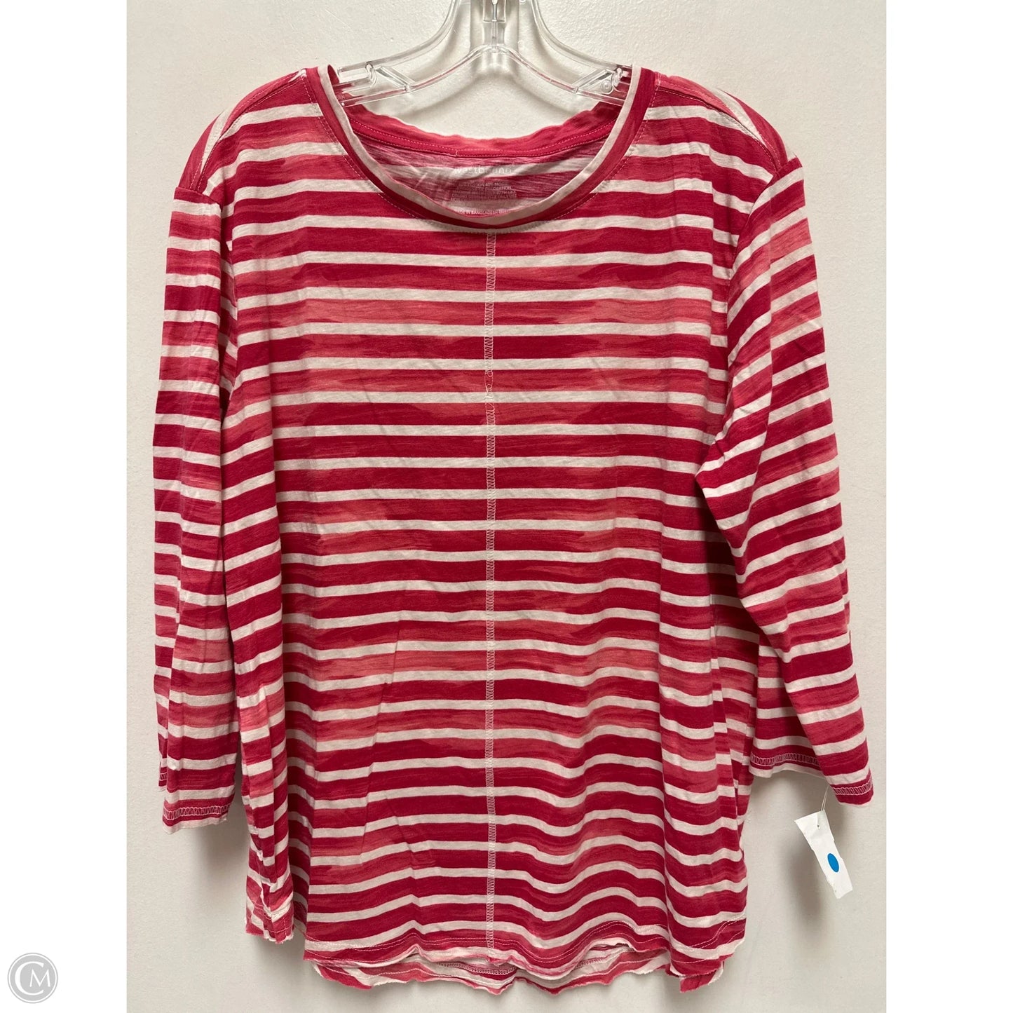 Top Long Sleeve By West Bound In Pink, Size: Xl