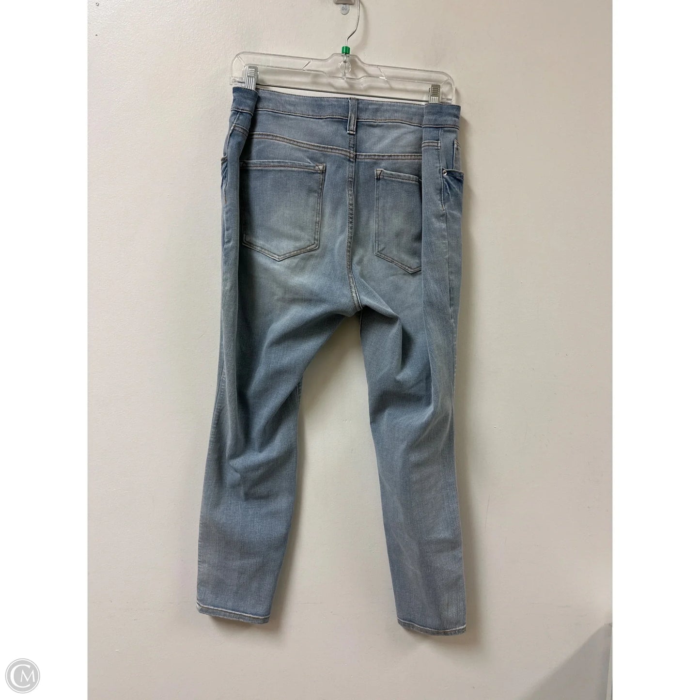 Jeans Skinny By Time And Tru In Blue Denim, Size: 16
