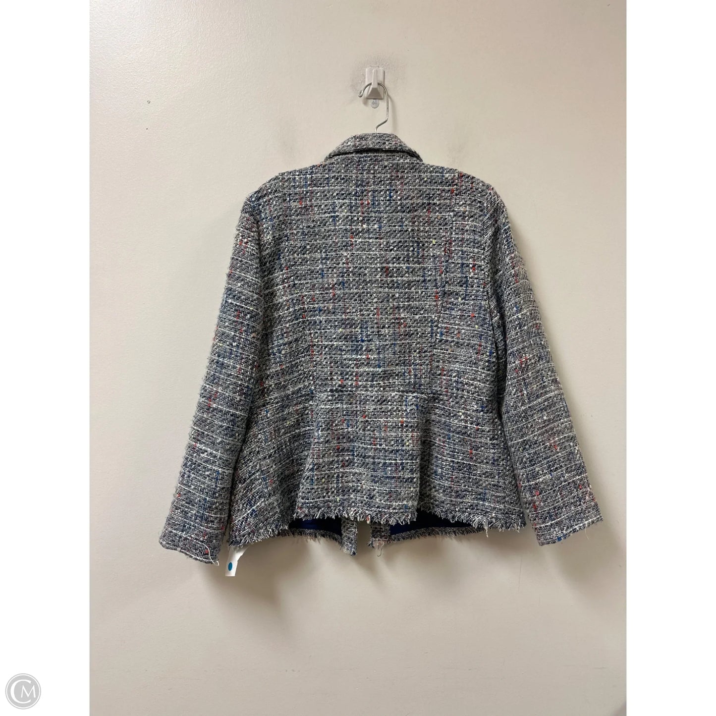 Blazer By Chicos In Blue, Size: M