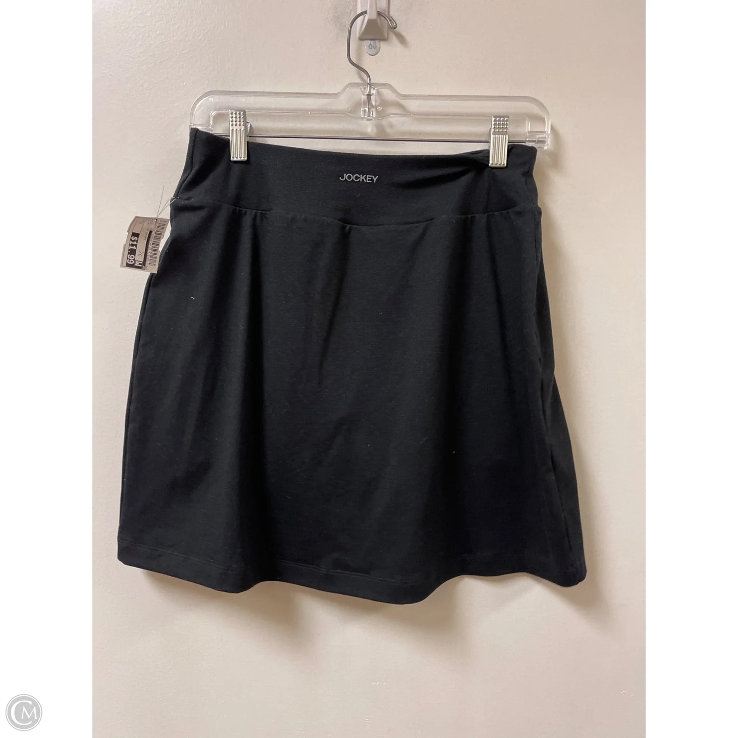 Athletic Skort By Jockey In Black, Size: S