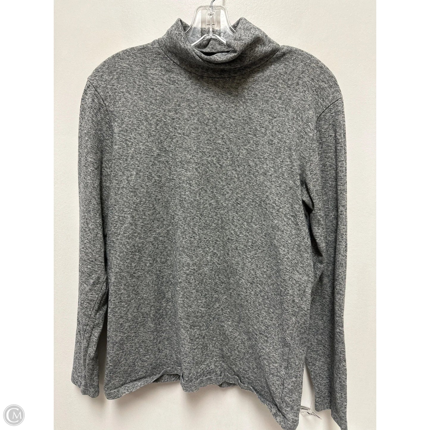 Top Long Sleeve By Pacsun In Grey, Size: S