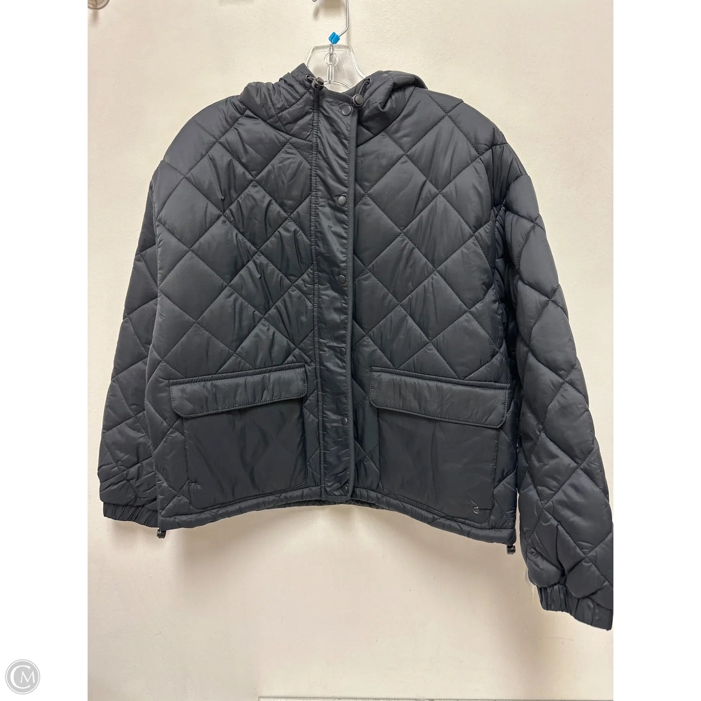 Coat Puffer & Quilted By Bearpaw In Navy, Size: M
