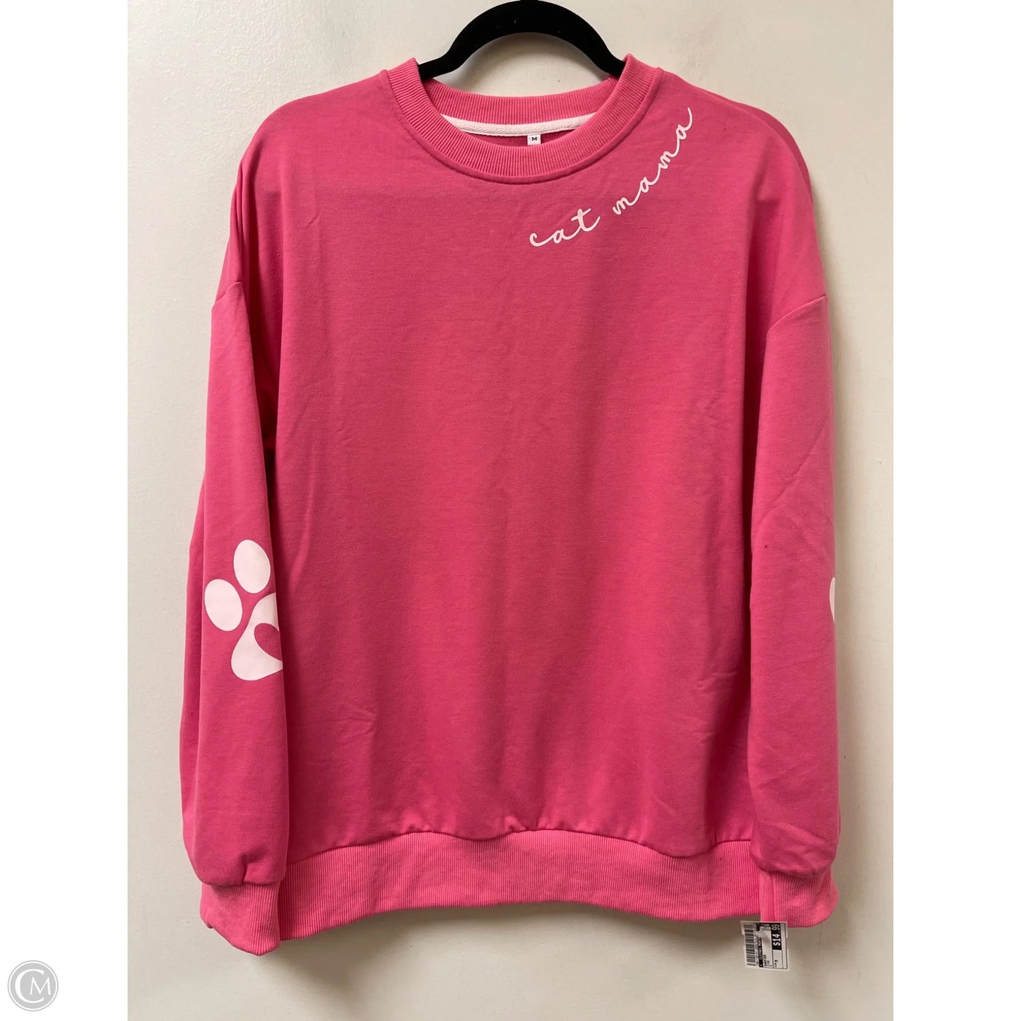 Sweater By Clothes Mentor In Pink, Size: M