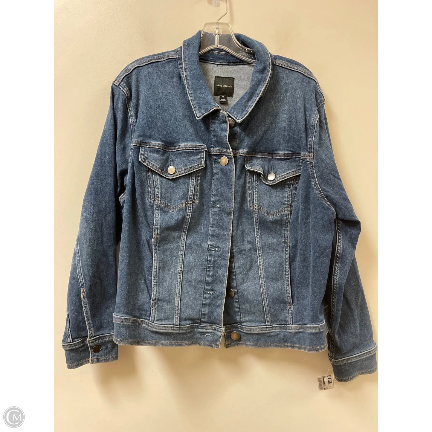 Jacket Denim By Lane Bryant In Blue Denim, Size: 1x