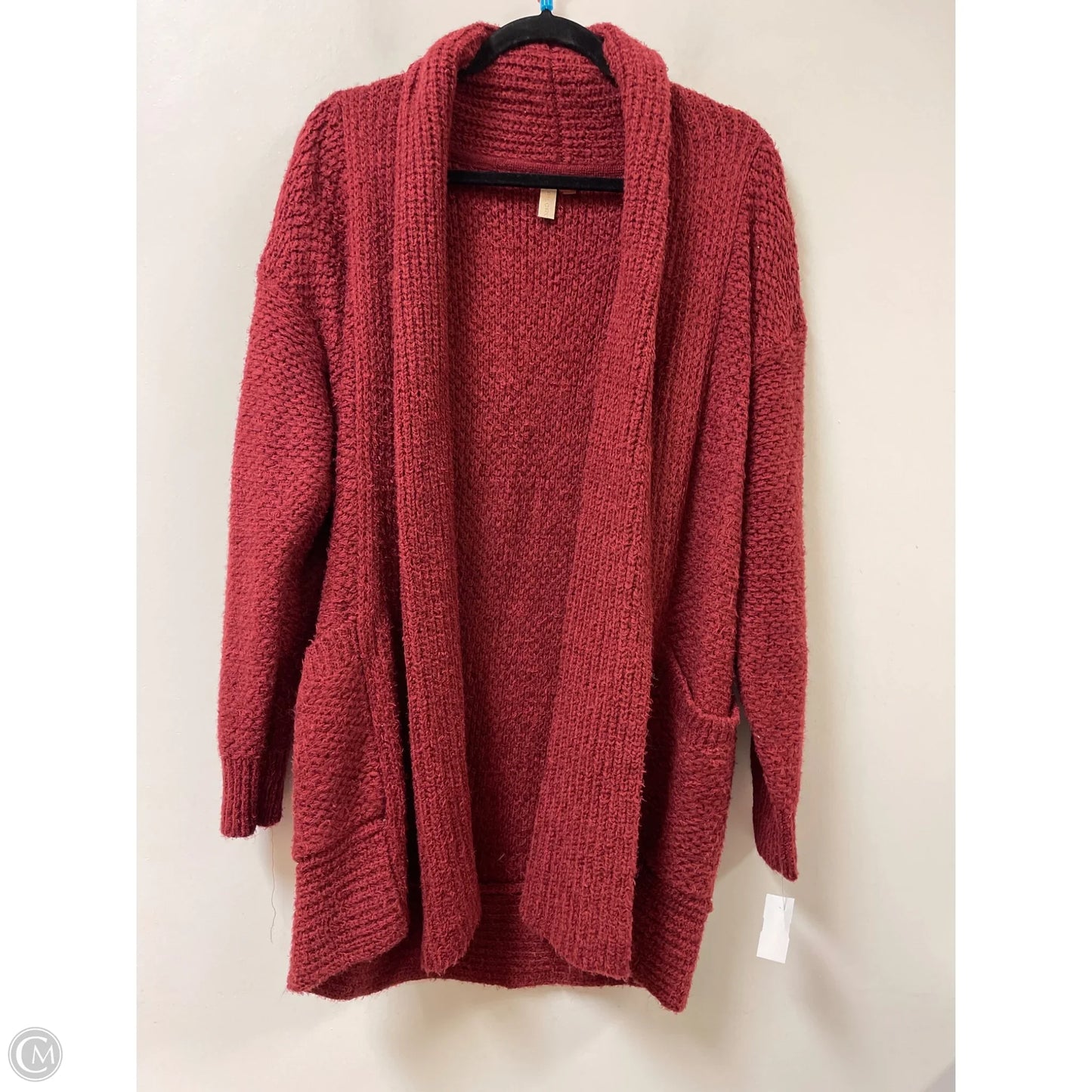 Sweater Cardigan By Pilcro In Red, Size: Xs