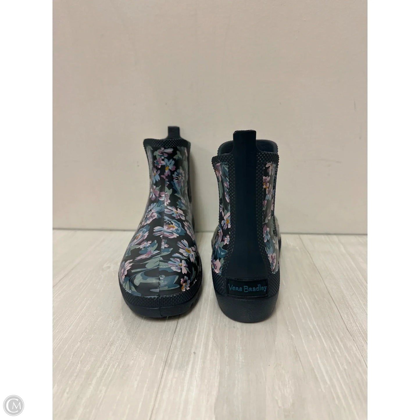 Boots Rain By Vera Bradley In Floral Print, Size: 8