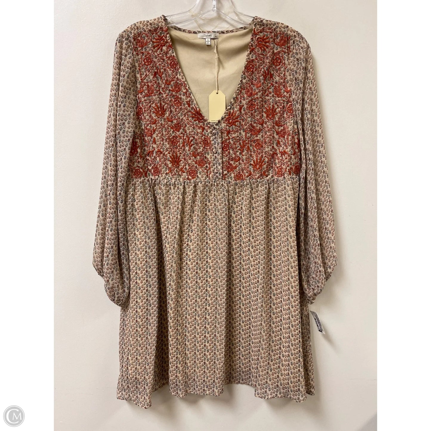 Dress Casual Short By Jodifl In Cream, Size: S