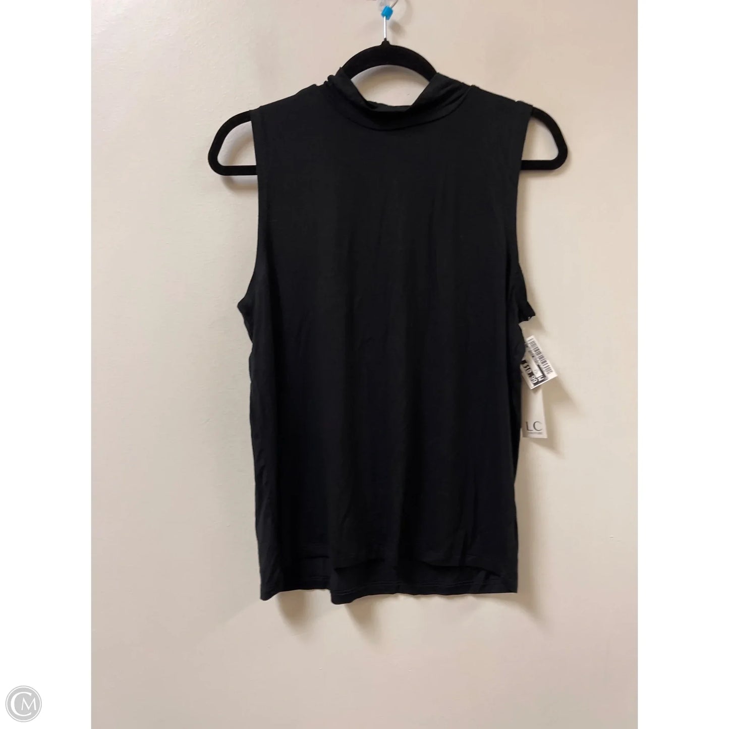 Top Short Sleeve By Clothes Mentor In Black, Size: Xl