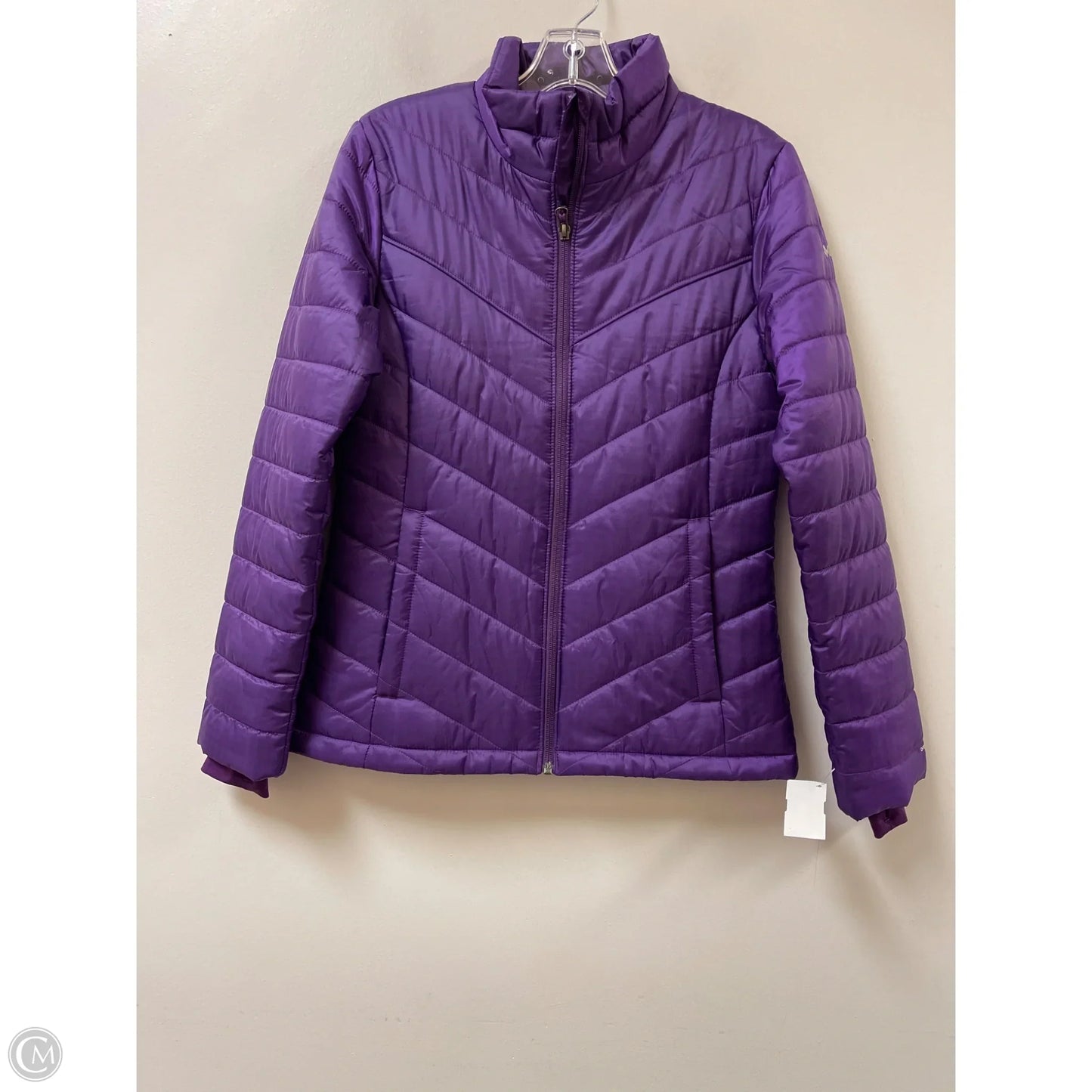 Coat Puffer & Quilted By Columbia In Purple, Size: S