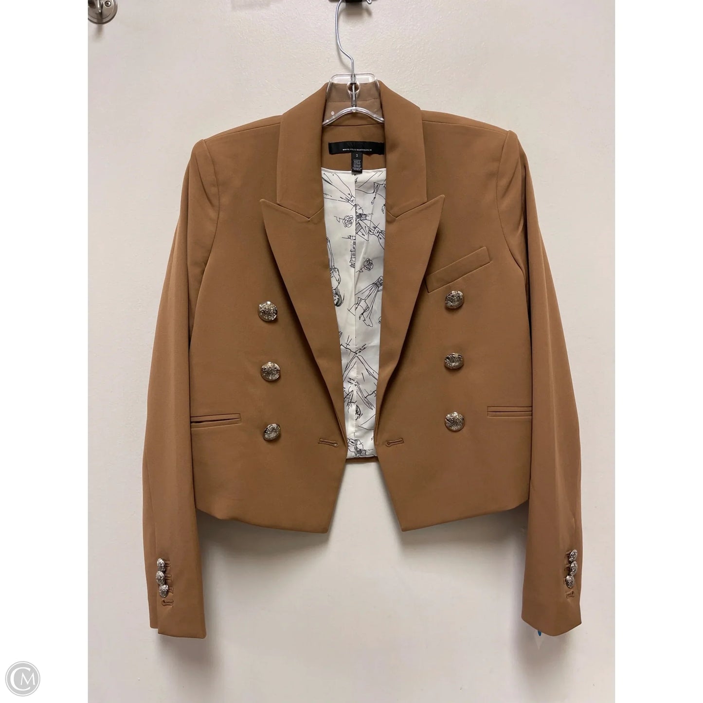 Blazer By White House Black Market In Brown, Size: Xs