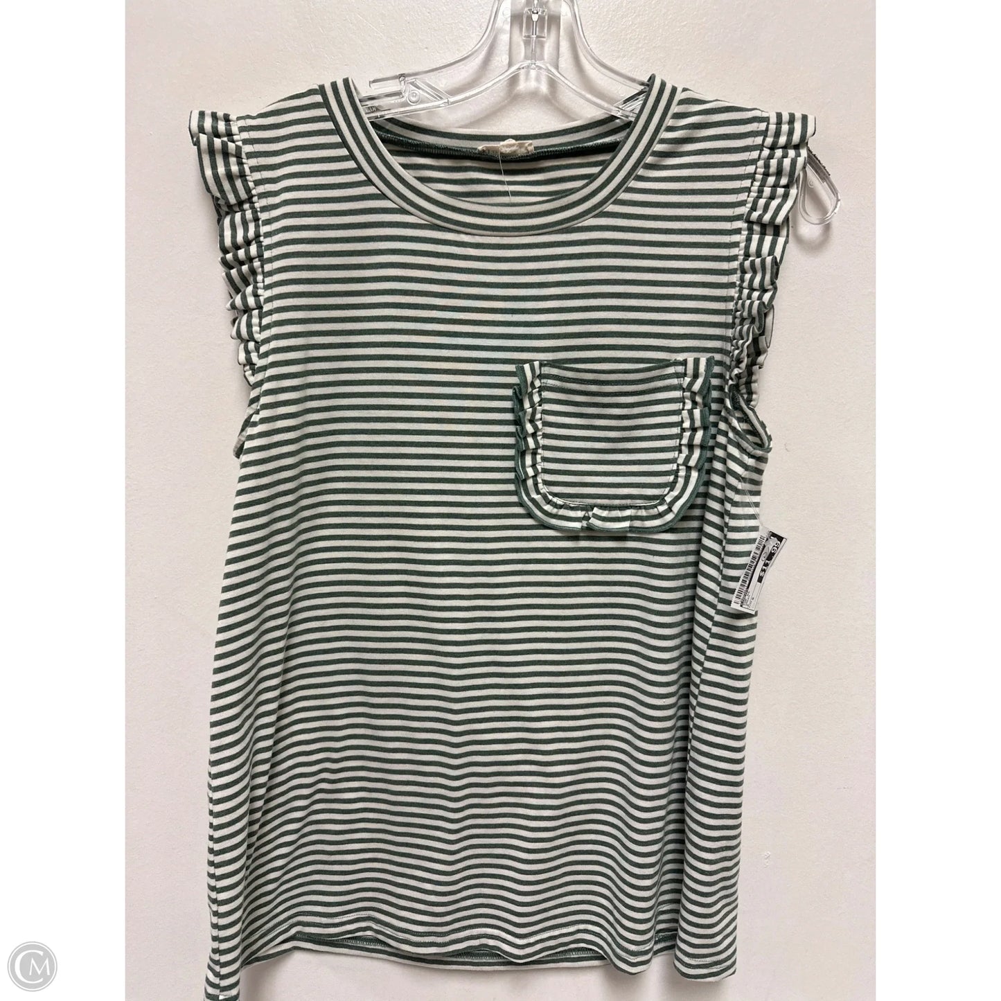Top Short Sleeve By Jodifl In Green, Size: S