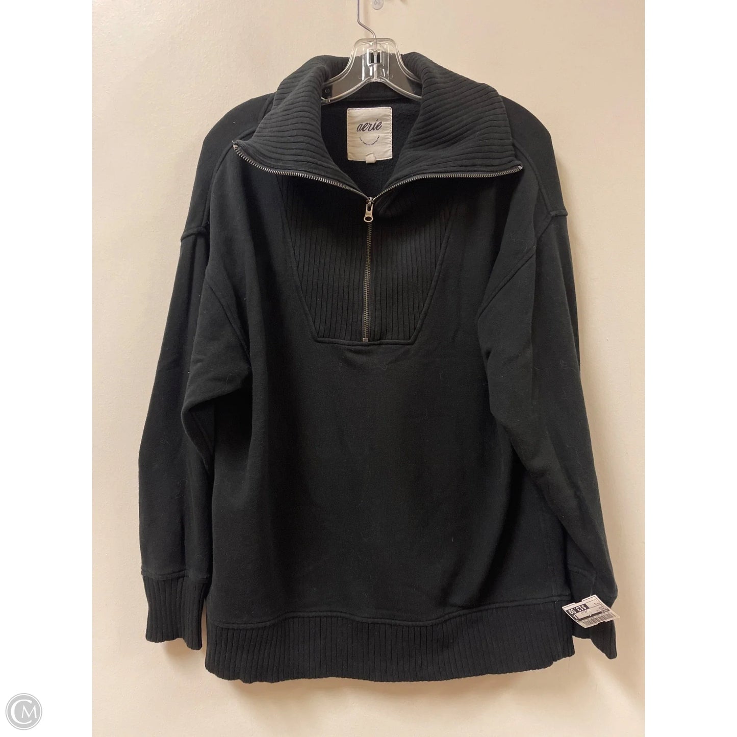 Tunic Long Sleeve By Aerie In Black, Size: S