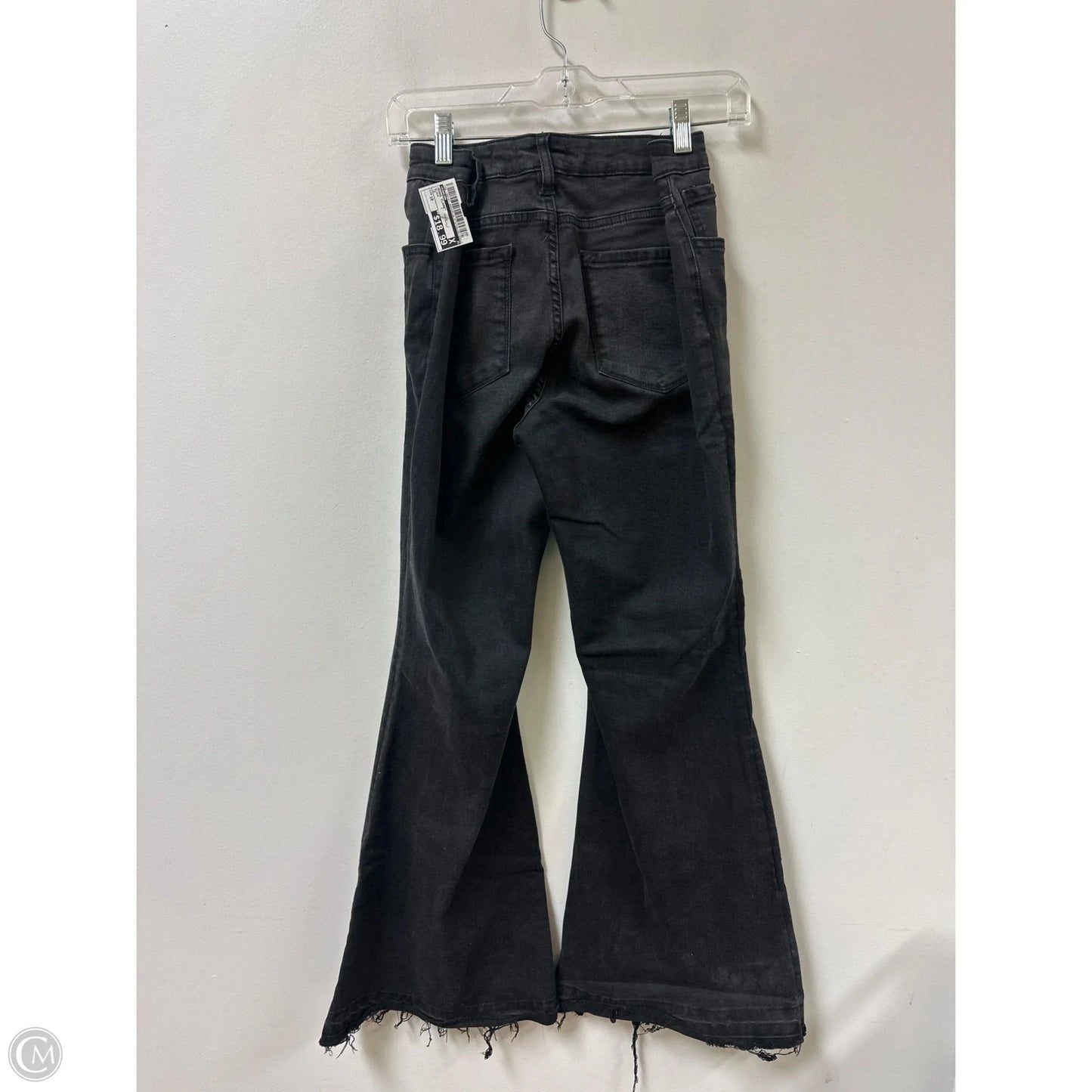 Jeans Flared By Kancan In Black, Size: 10
