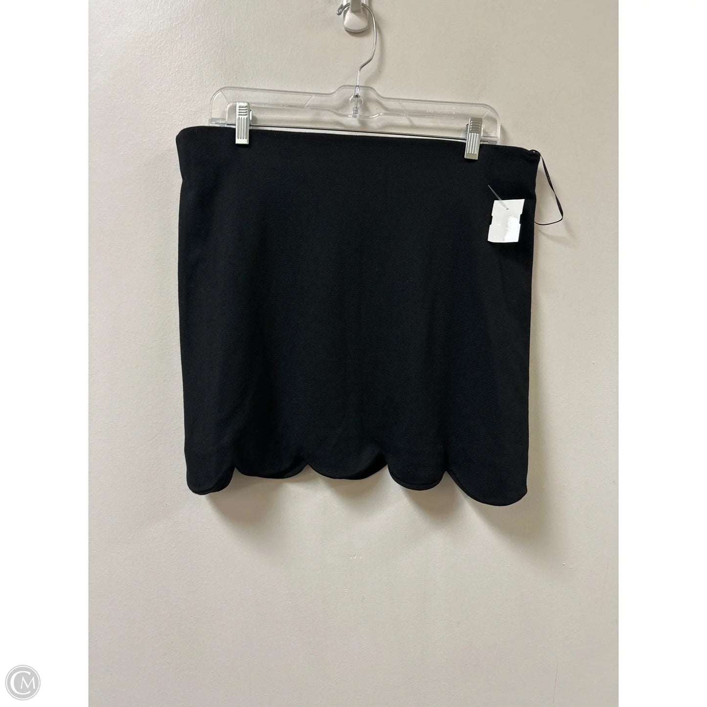 Skirt Mini & Short By Top Shop In Black, Size: 12