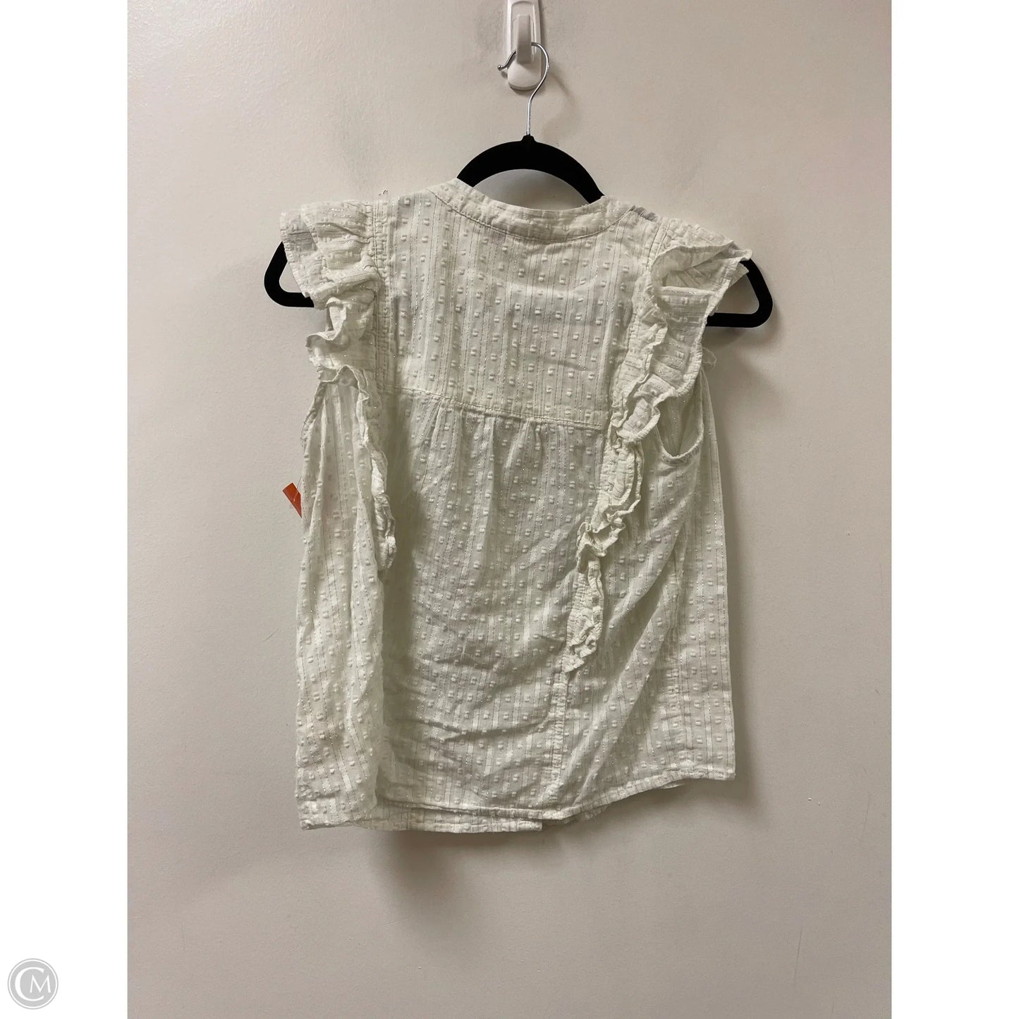 Top Sleeveless By Pilcro In Cream, Size: S