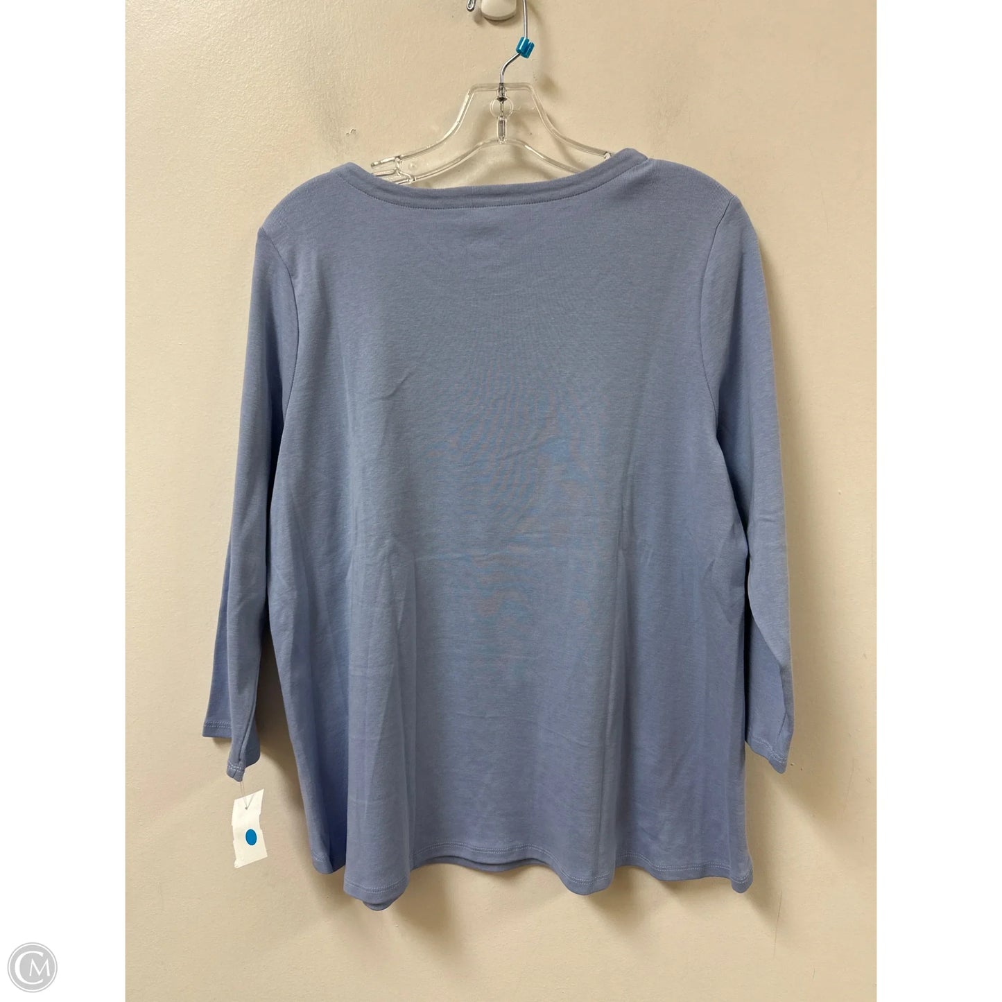 Top Long Sleeve By J. Jill In Blue, Size: L