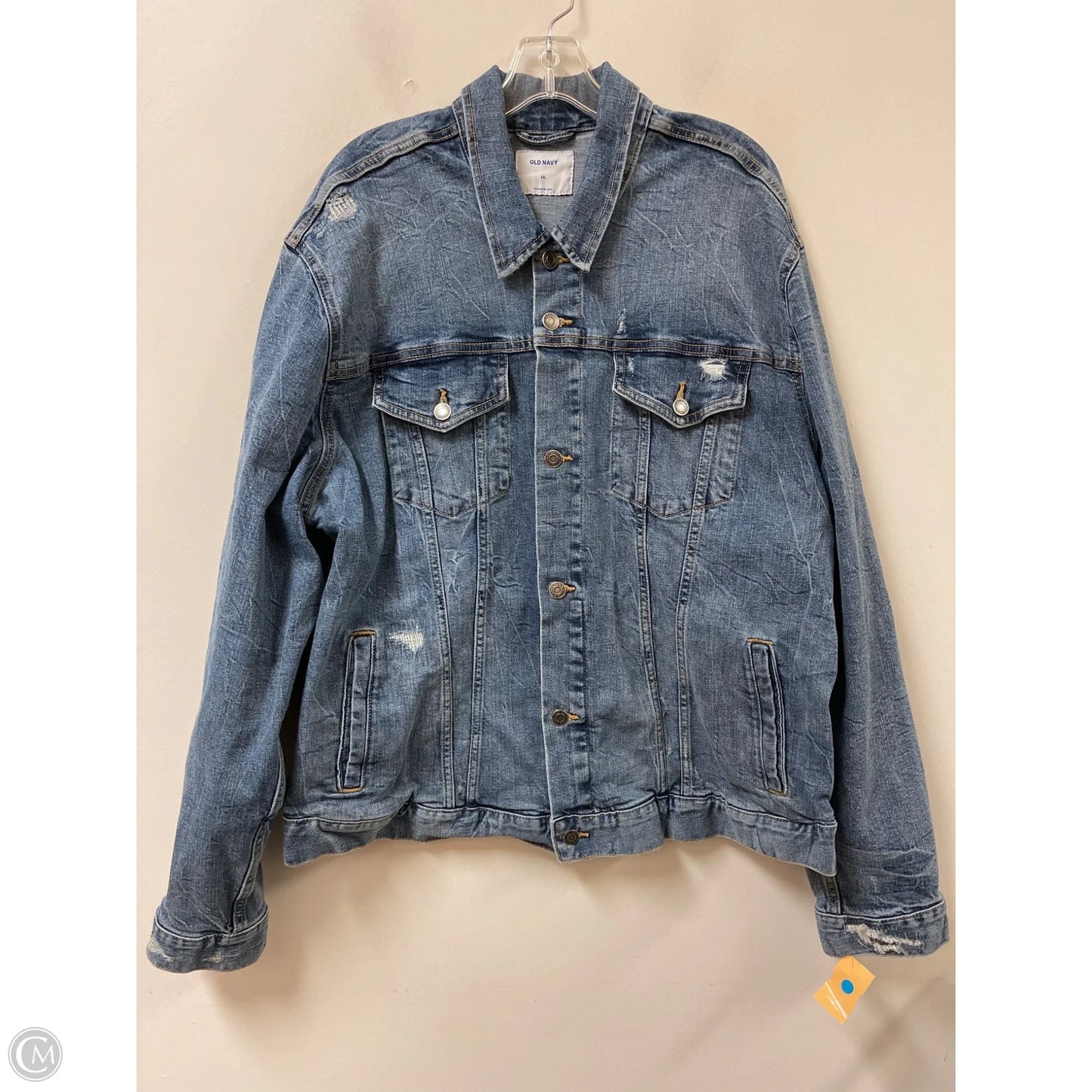 Jacket Denim By Old Navy In Blue Denim, Size: 1x