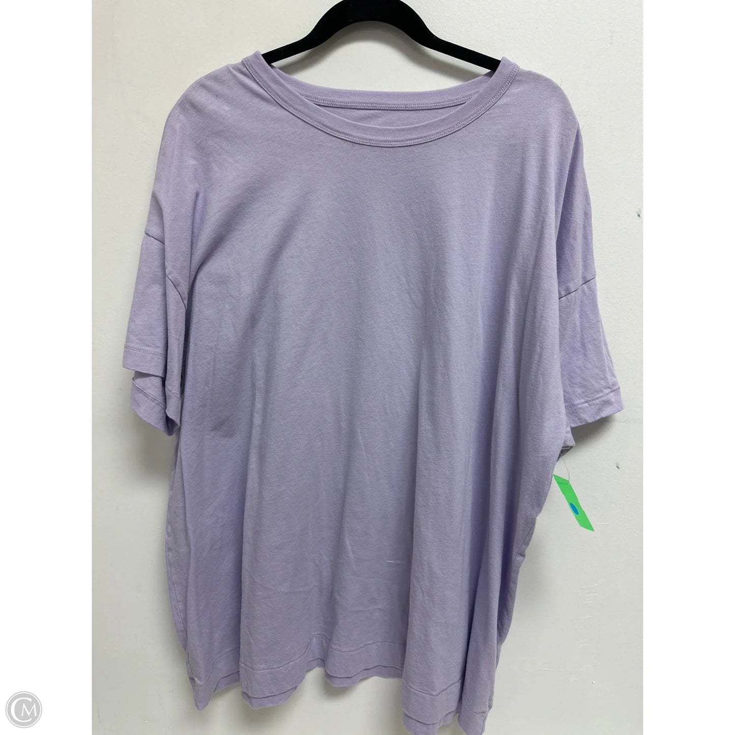 Top Short Sleeve By Old Navy In Purple, Size: 1x