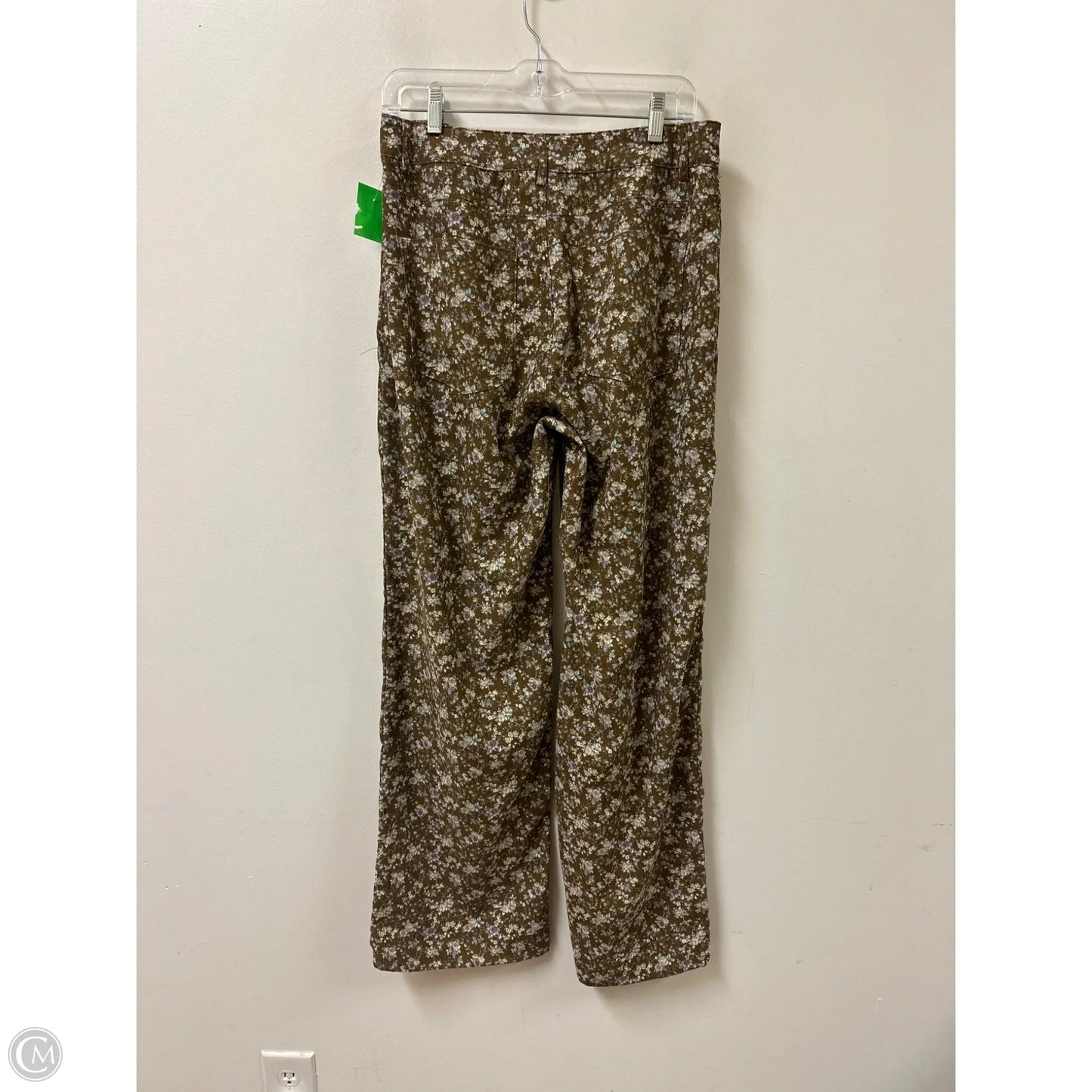 Pants Wide Leg By Polygram In Floral Print, Size: 12