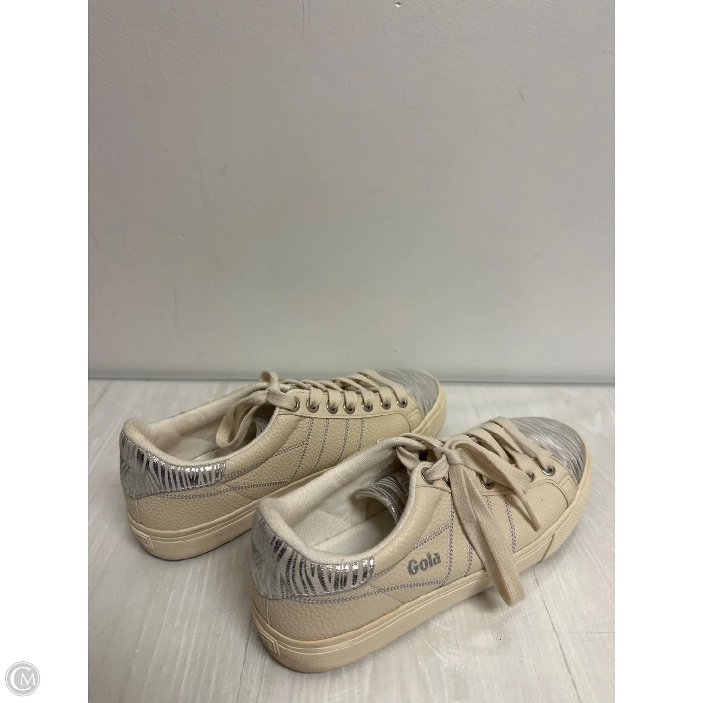 Shoes Sneakers By Gola In Cream, Size: 7