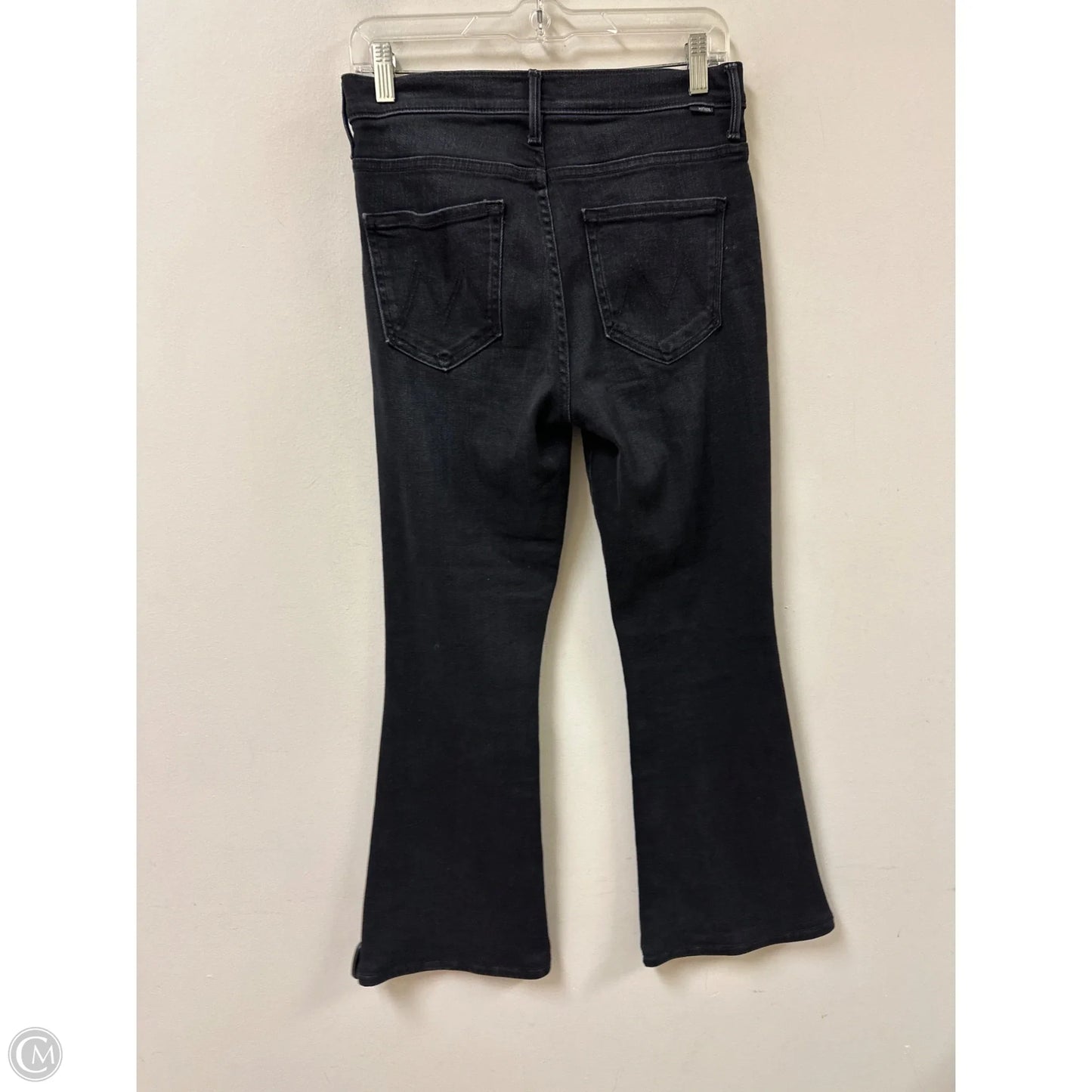 Jeans Flared By Mother In Black, Size: 8