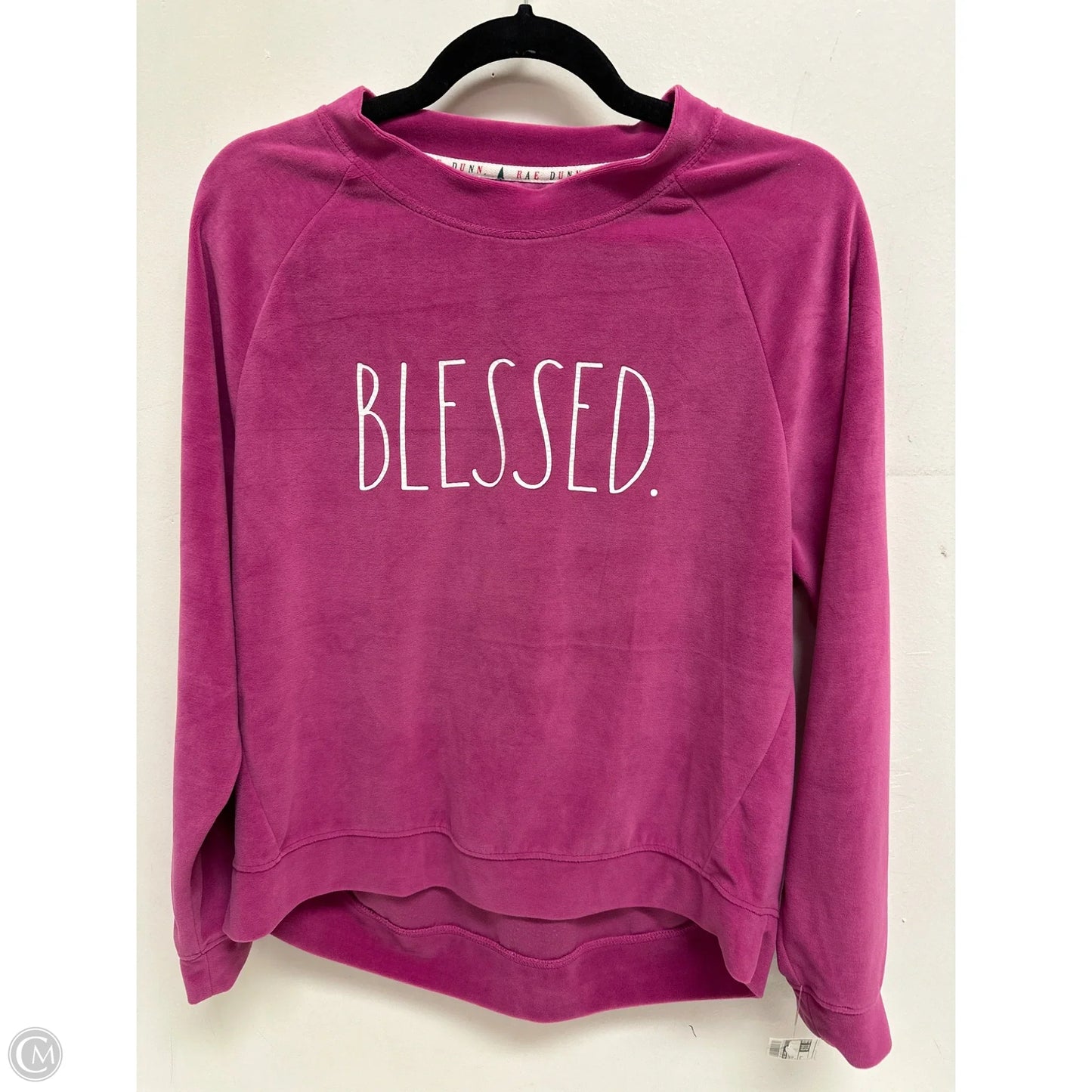 Sweater By Rae Dunn In Purple, Size: M