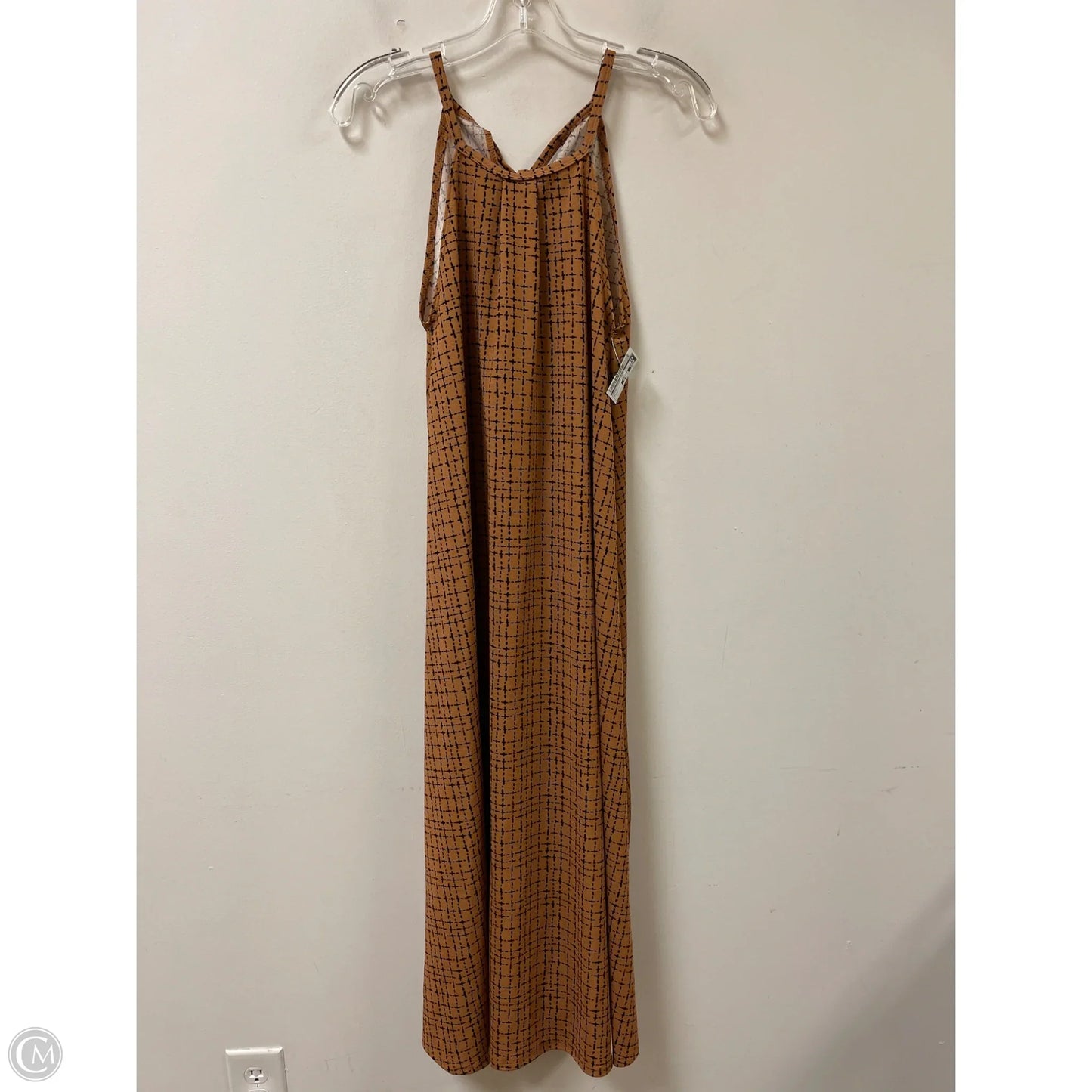 Dress Casual Maxi By Clothes Mentor In Brown, Size: M